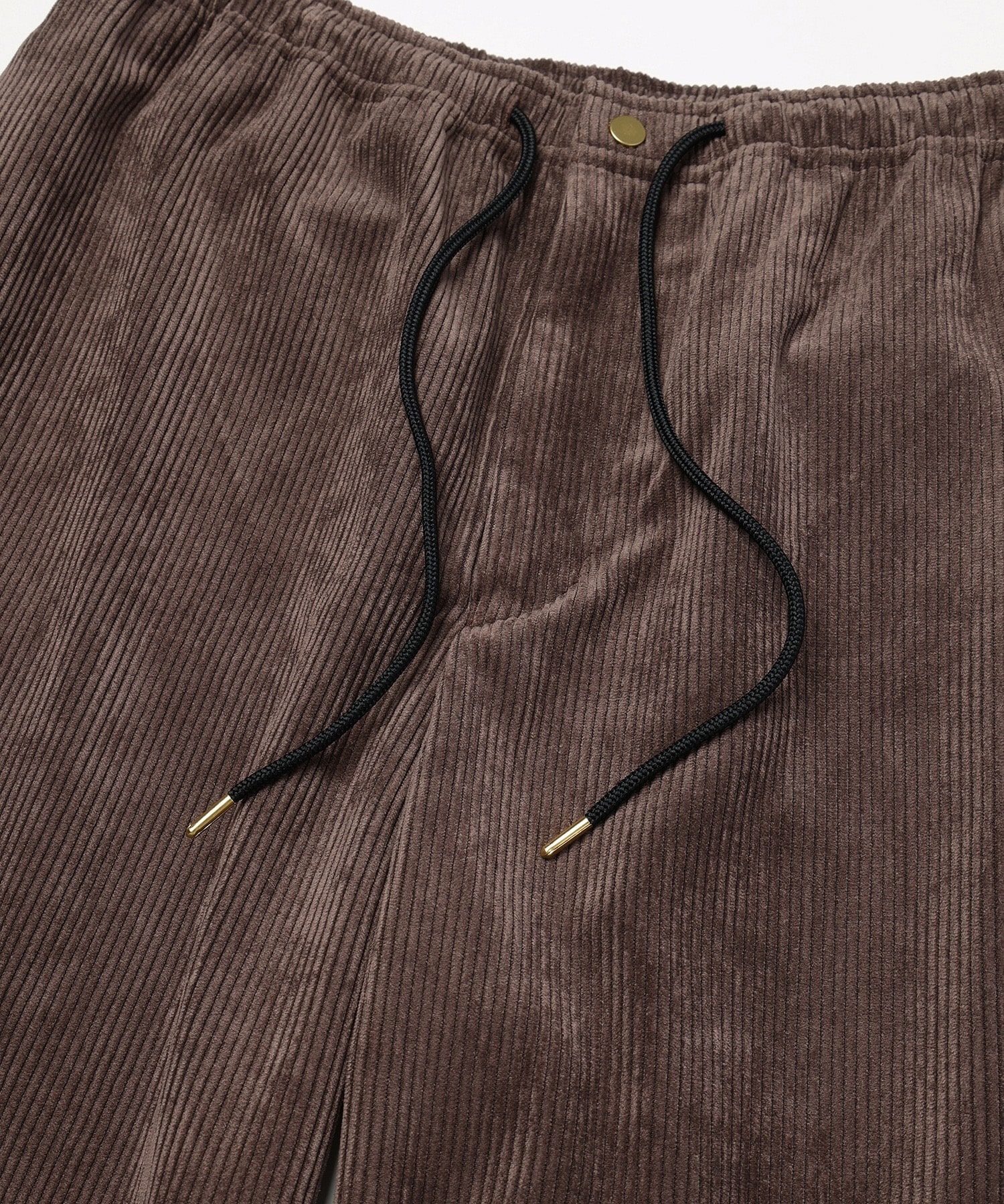 Wide Wale Corduroy Drawstring Wide Pants CULLNI