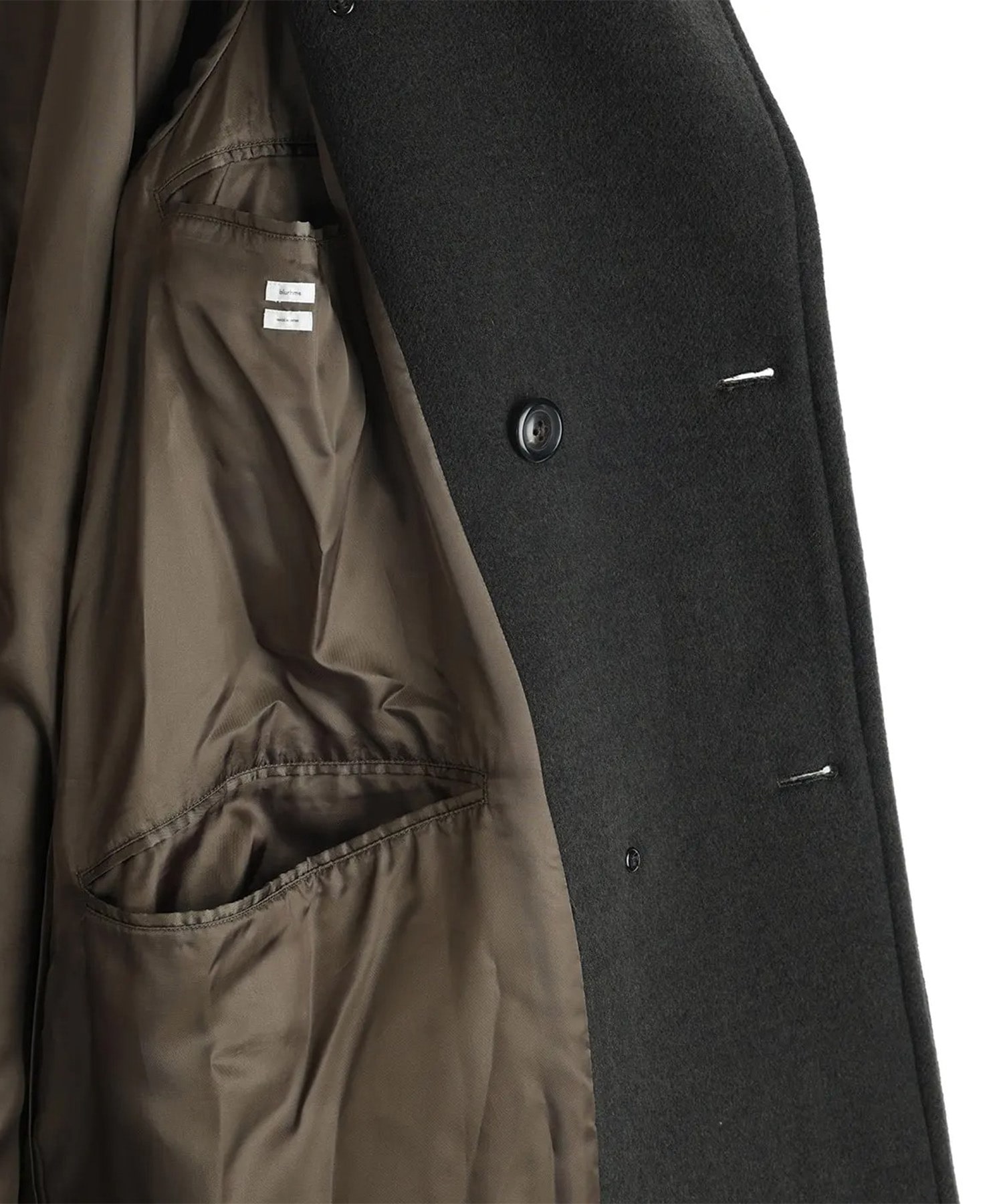 Wool Beaver Great Coat blurhms