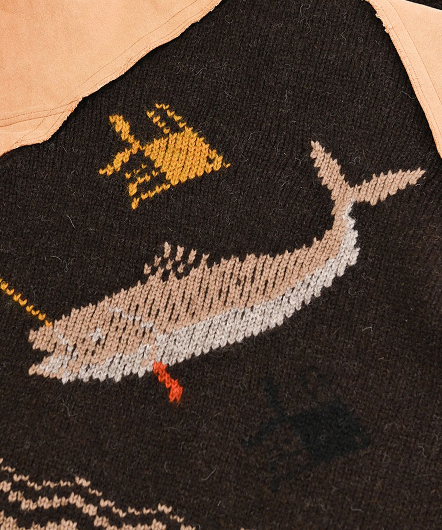 Combination cowichan sweater KHOKI