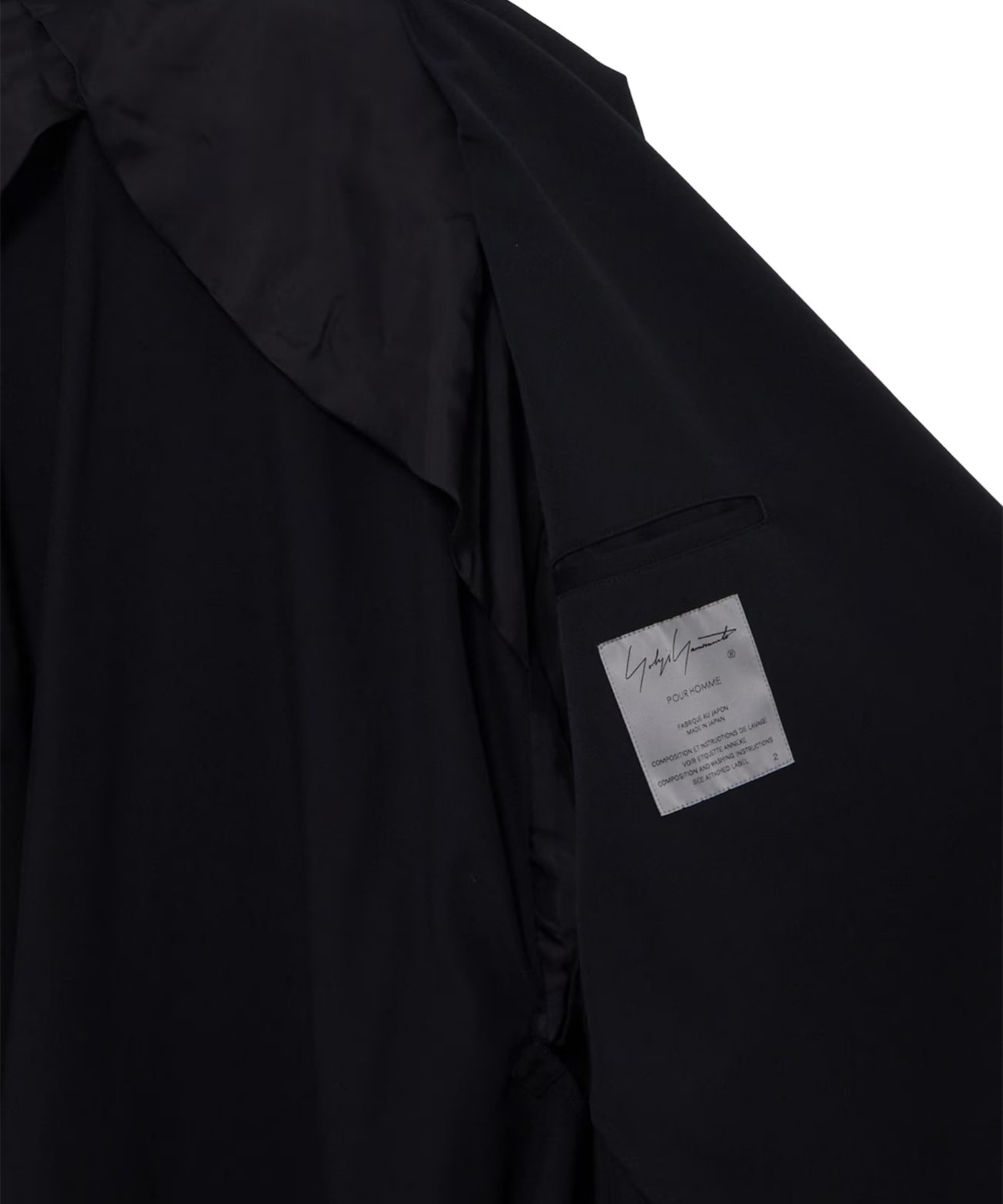 HW-C35-100 COAT Yohji Yamamoto