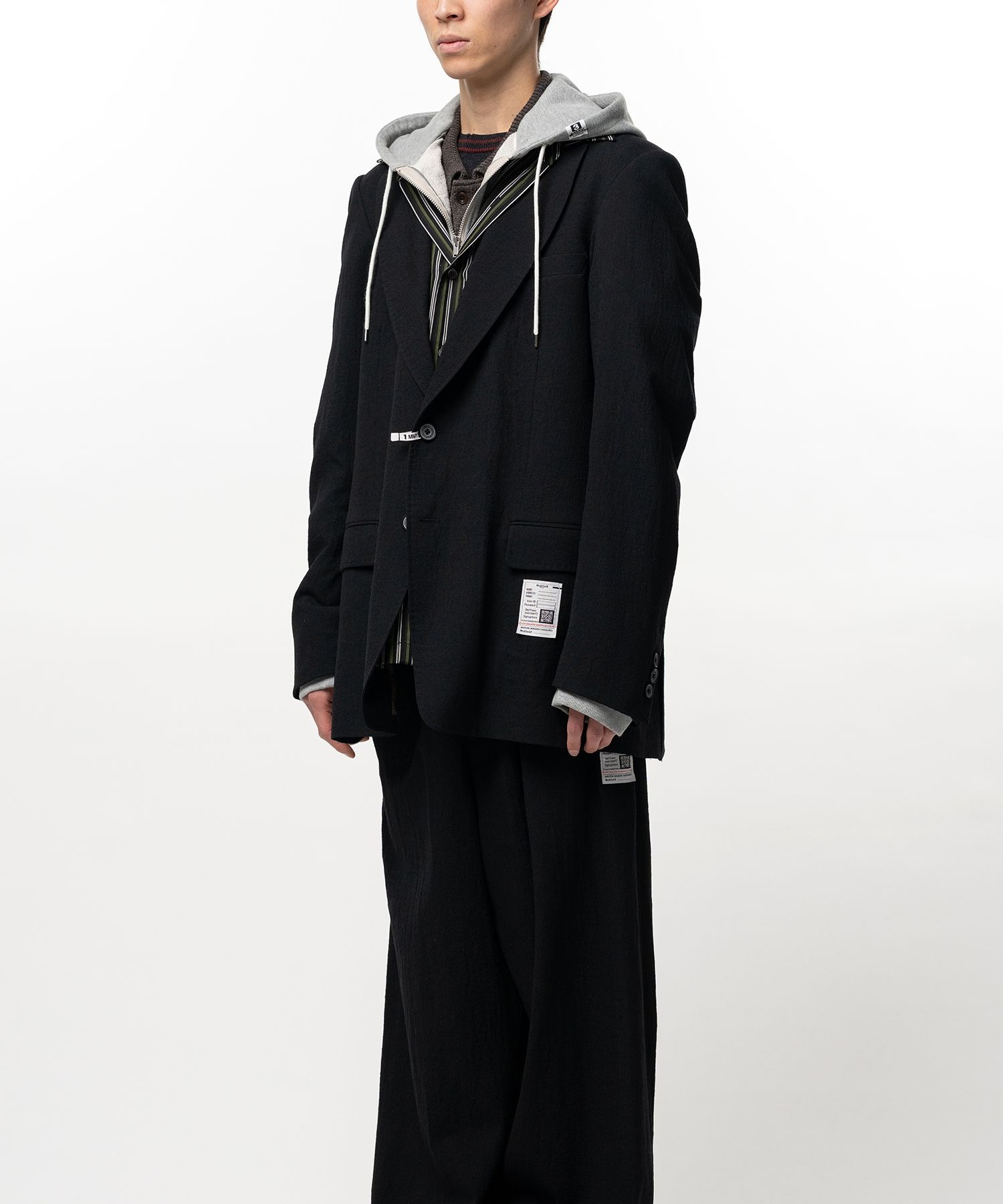 TRIPLE LAYERED BLAZER Maison MIHARA YASUHIRO