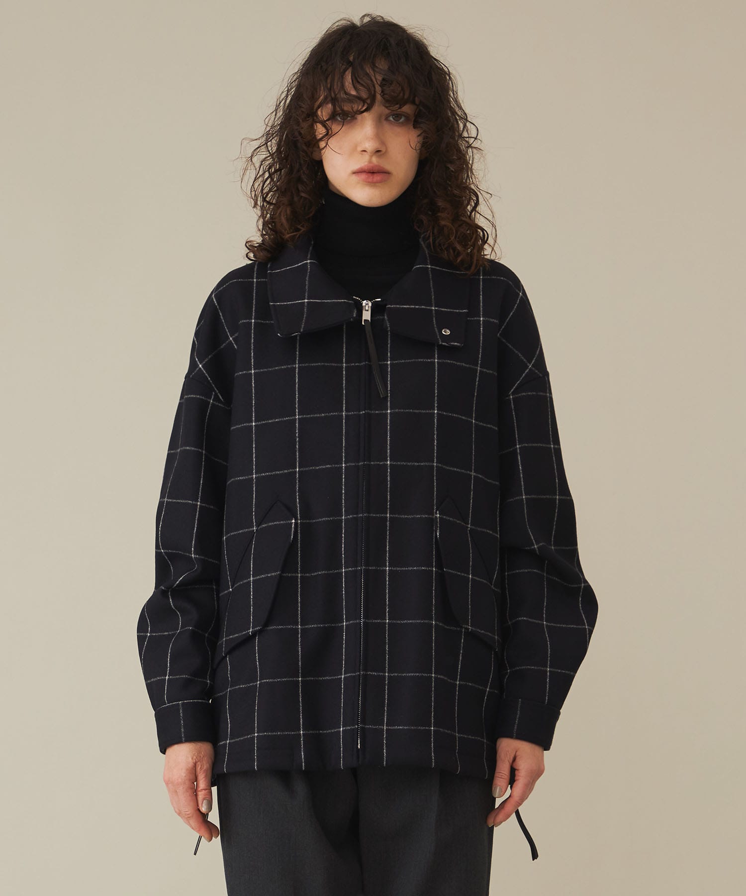 RERACS WOOL HARRINGTON JKT THE RERACS