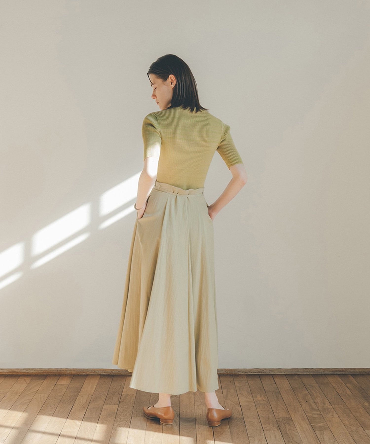 新品同様 2022AW クラネ DOT OPAL FLARE SKIRT レディース