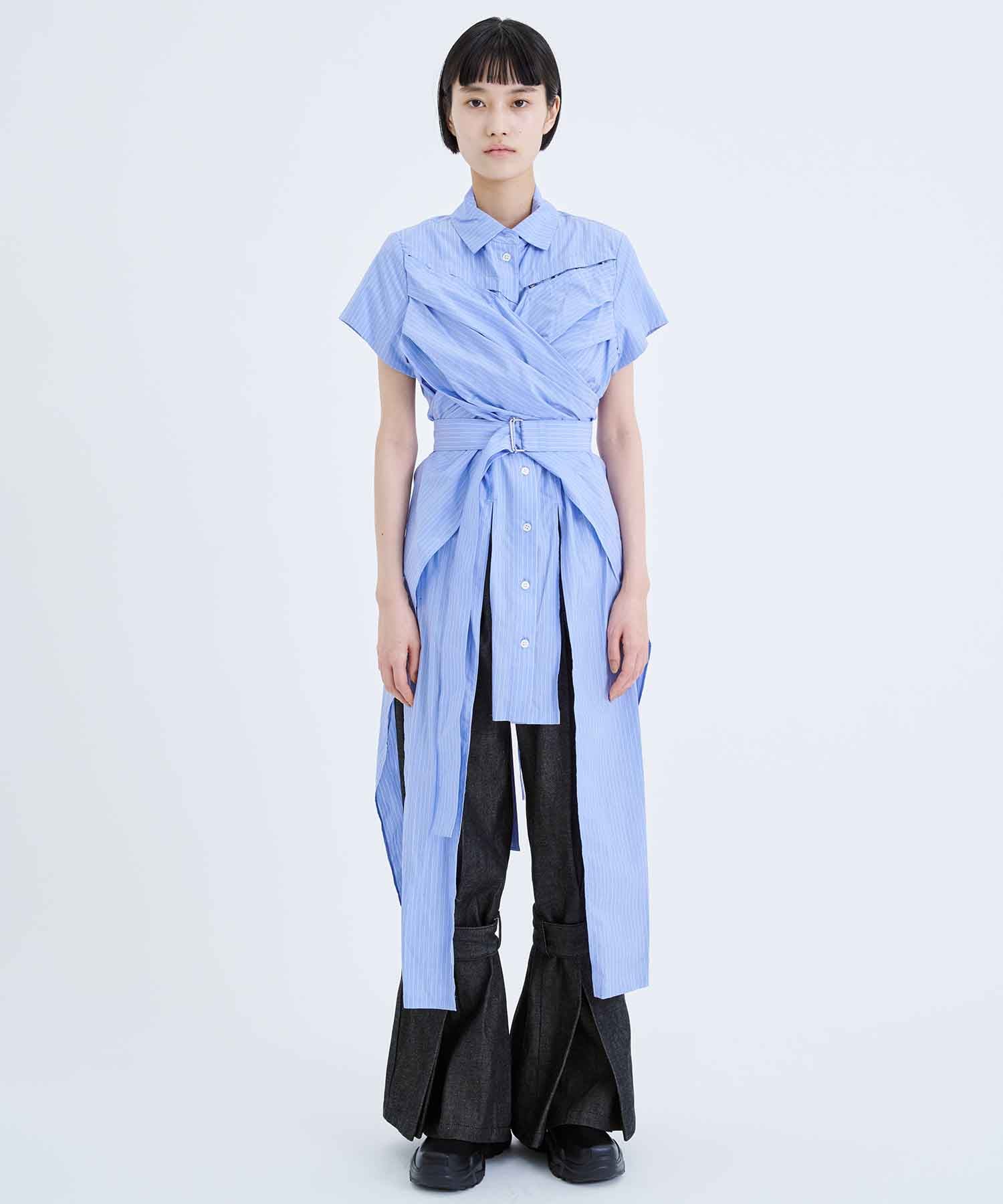 Casha-coeur shirts(FREE BLUE): AKIKOAOKI: WOMENS｜ STUDIOUS ONLINE ...