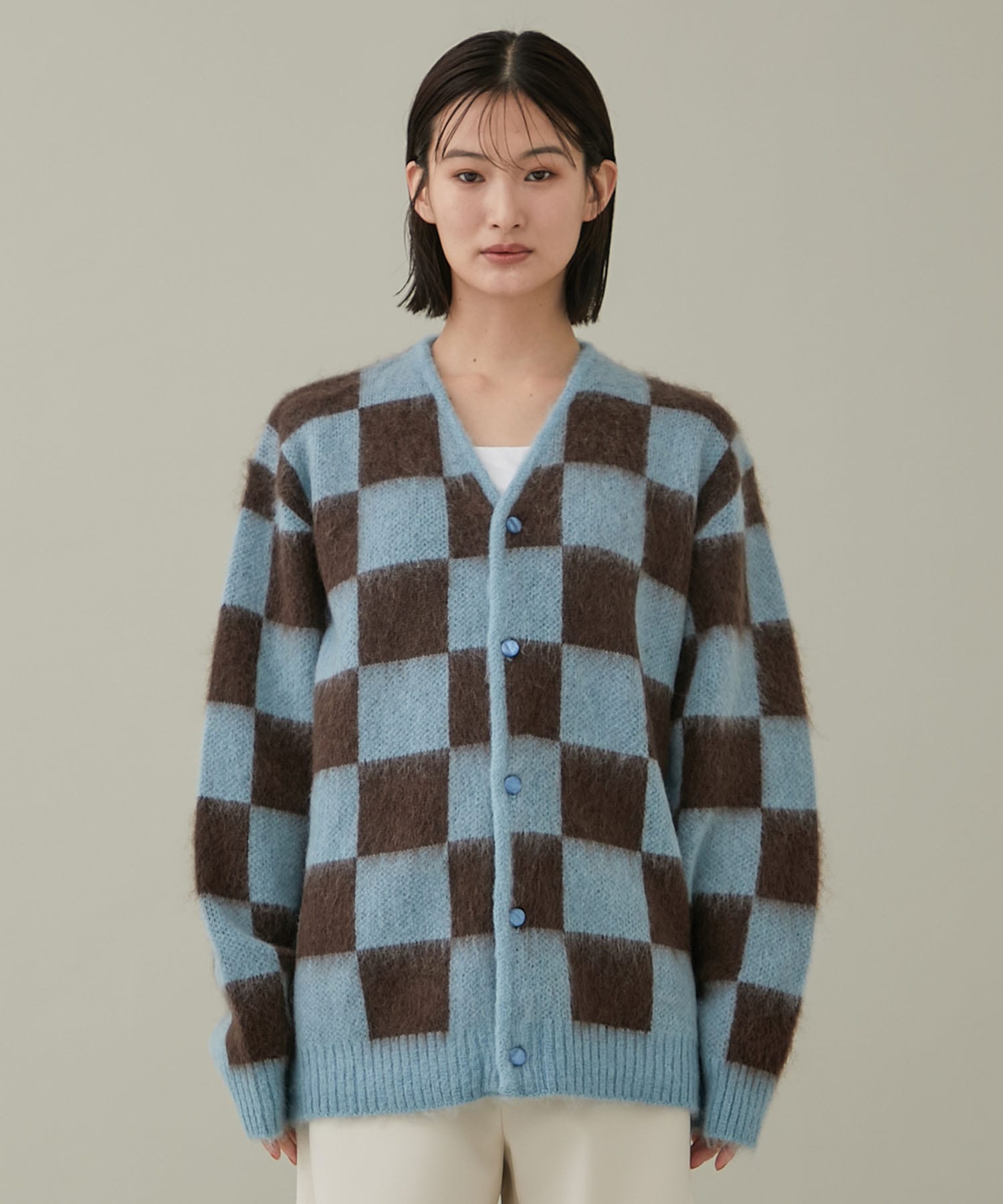 needles mohair cardigan - カーディガン