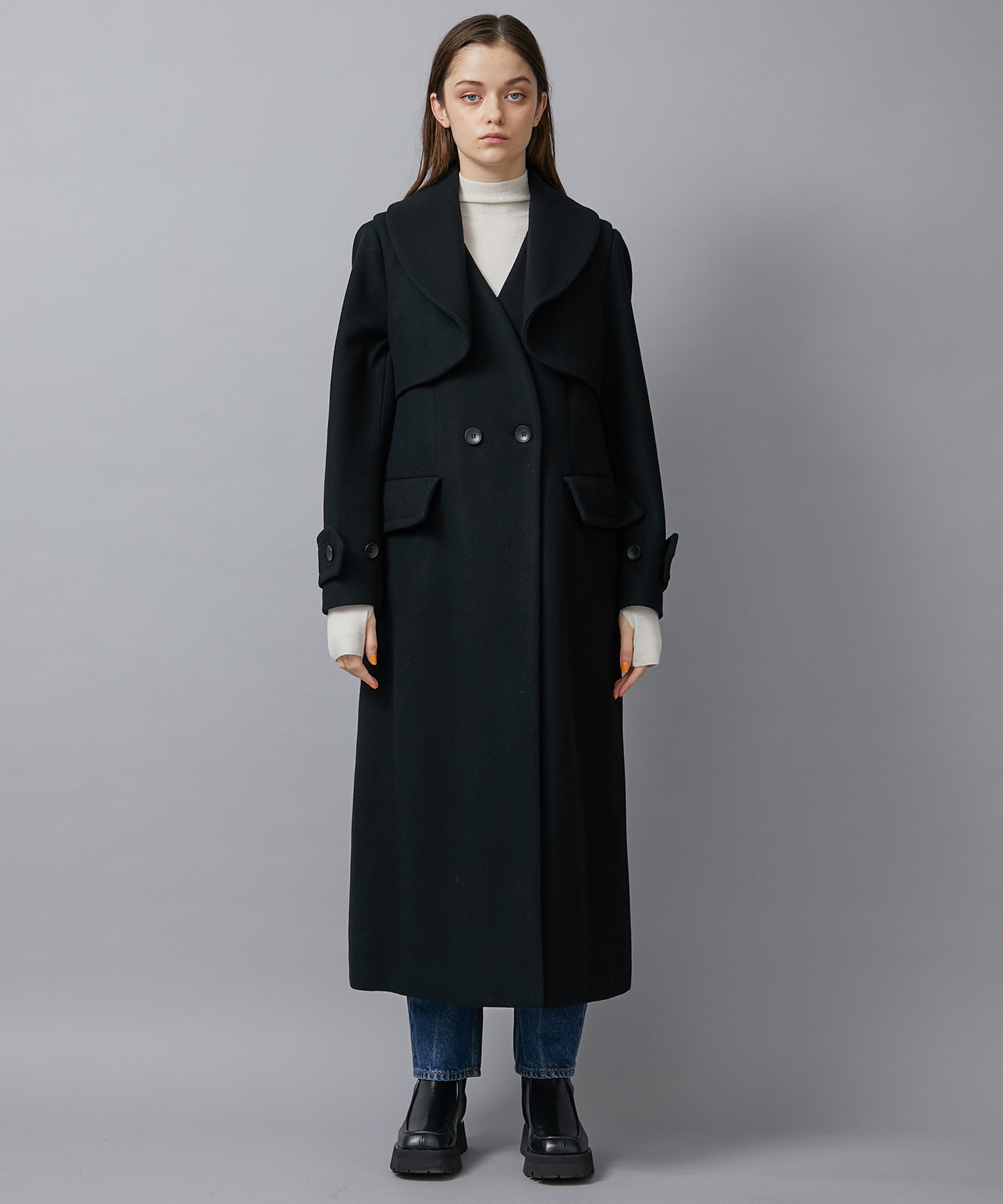 UND VEST SET WOOL COAT