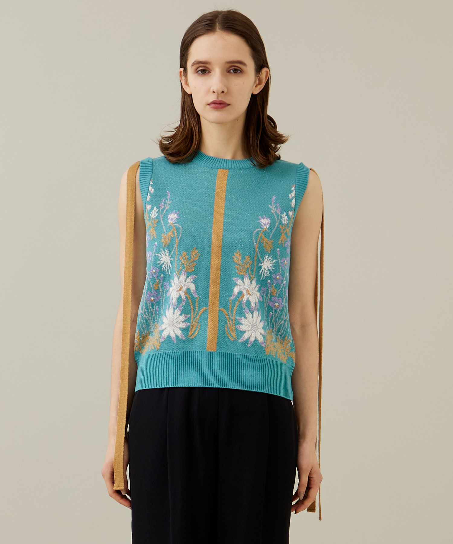 murral 23ss Garden flower knit-