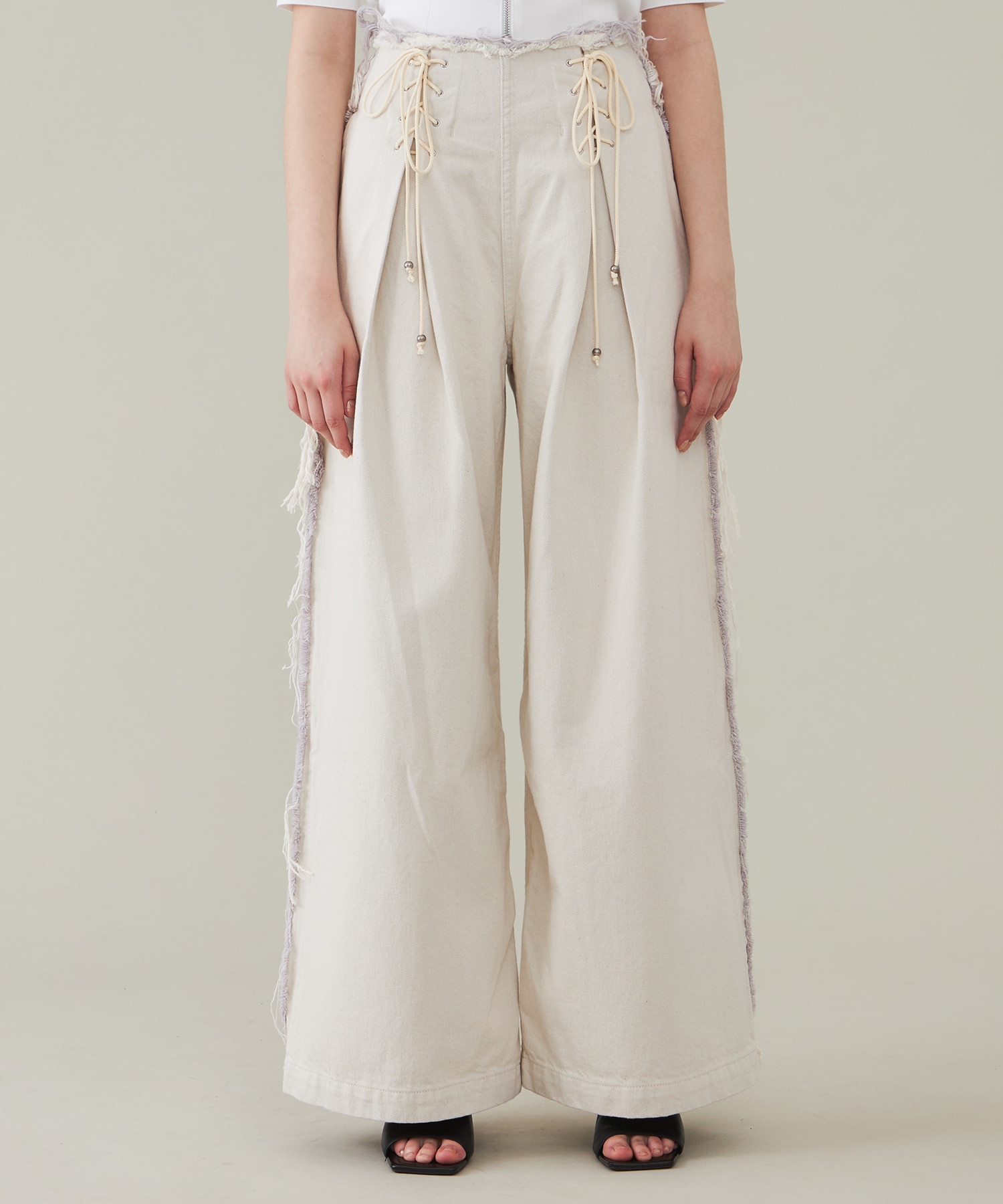 TAVAR - Laced up waist LIVINGTONE