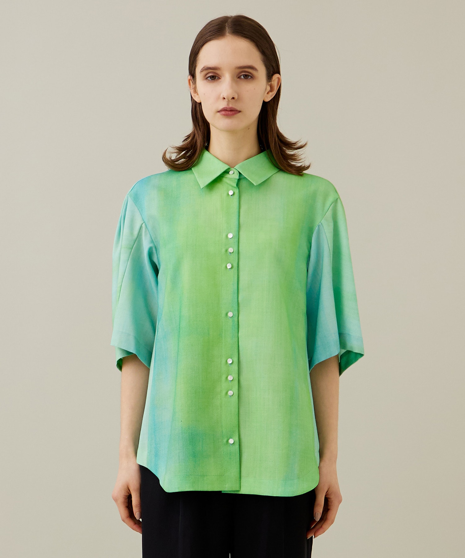 SS BLOUSE(36 GREEN): IHNN: WOMENS｜ STUDIOUS ONLINE公式通販サイト