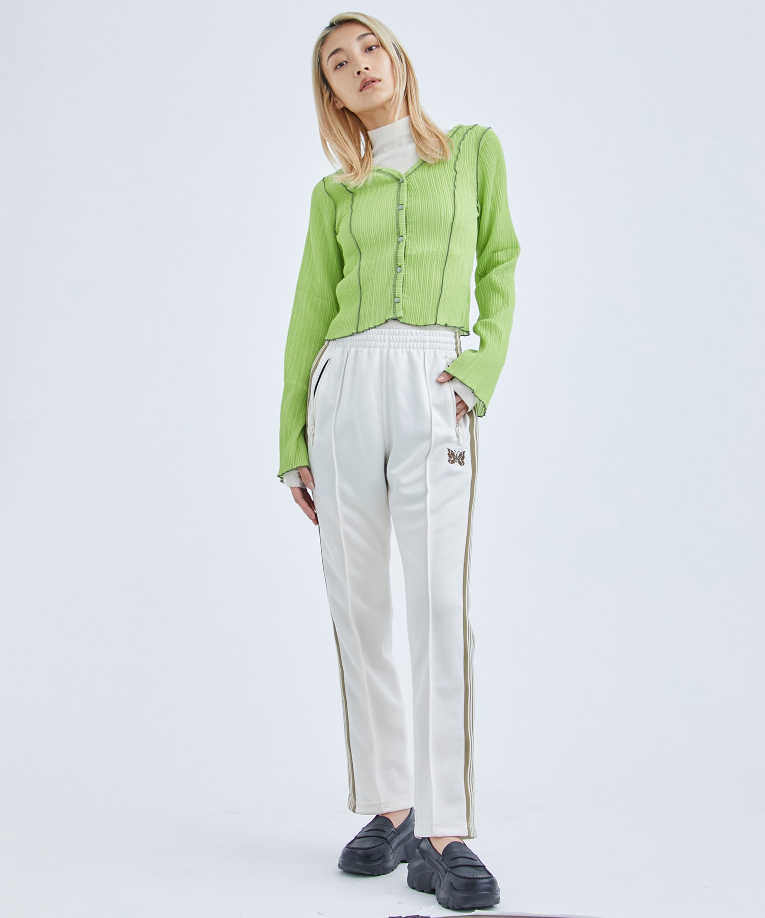 別注〉Track Pant NARROW(XS IVORY): Needles: WOMENS