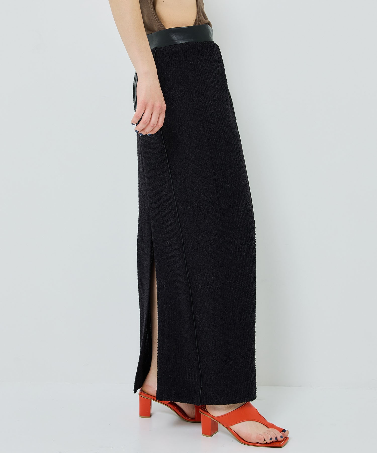 Tweedy Jersey Skirt STUDIOUS