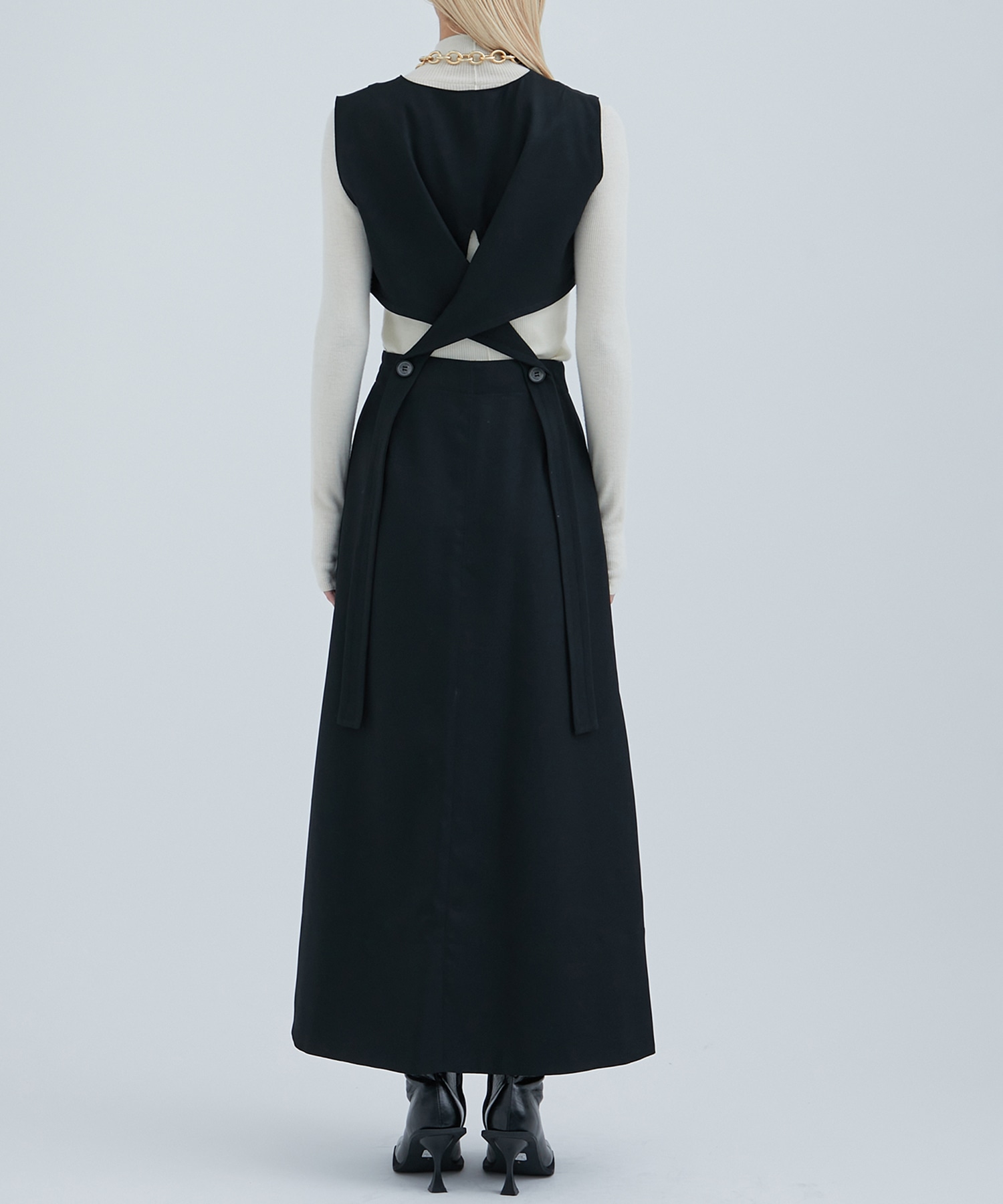 Cross Wrapped Dress STUDIOUS