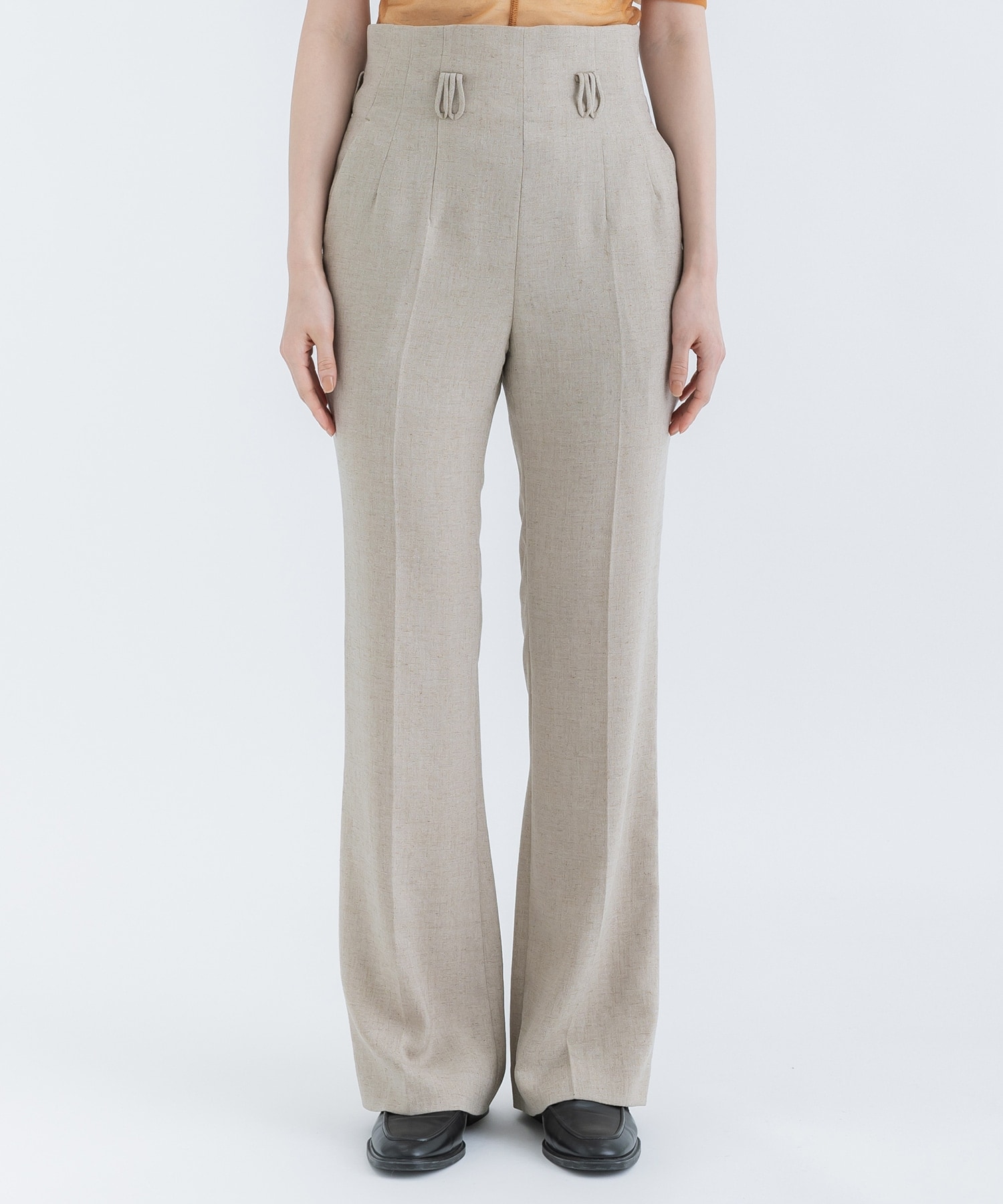 Linen Touch Triacetate Suits Trousers Mame Kurogouchi
