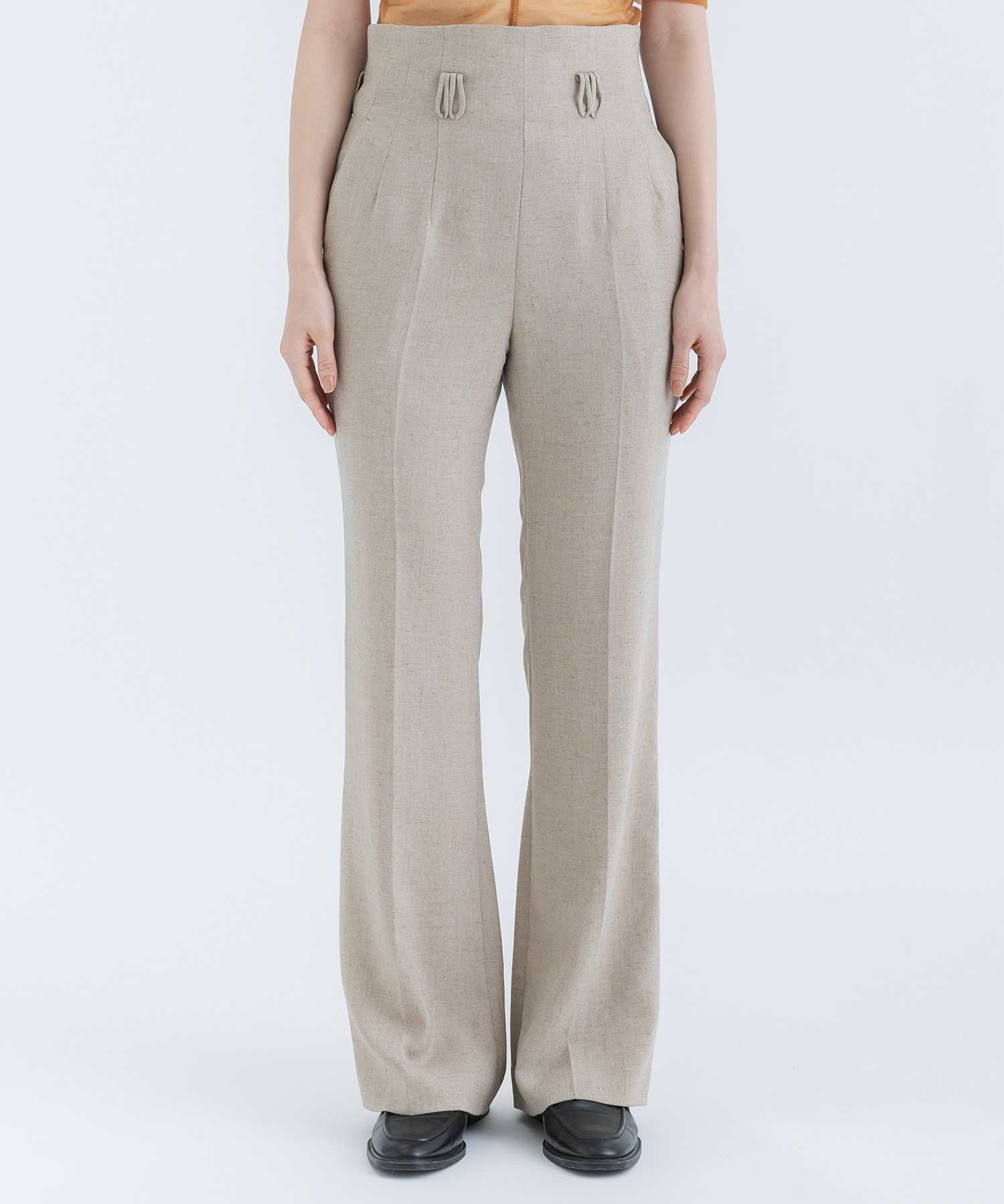 Linen Touch Triacetate Suits Trousers Mame Kurogouchi