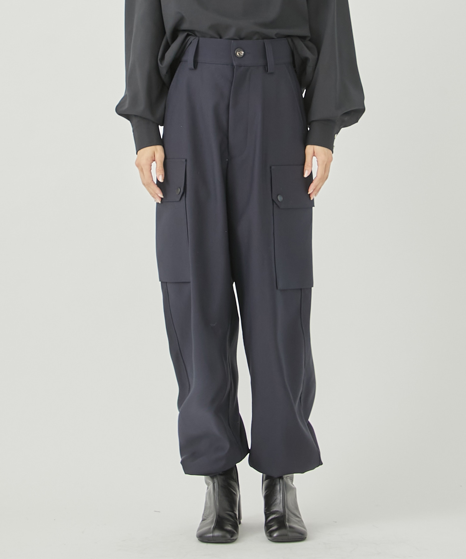 RERACS FRENCH ARMY F2 CARGO PANTS(36 DARK NAVY): THE RERACS