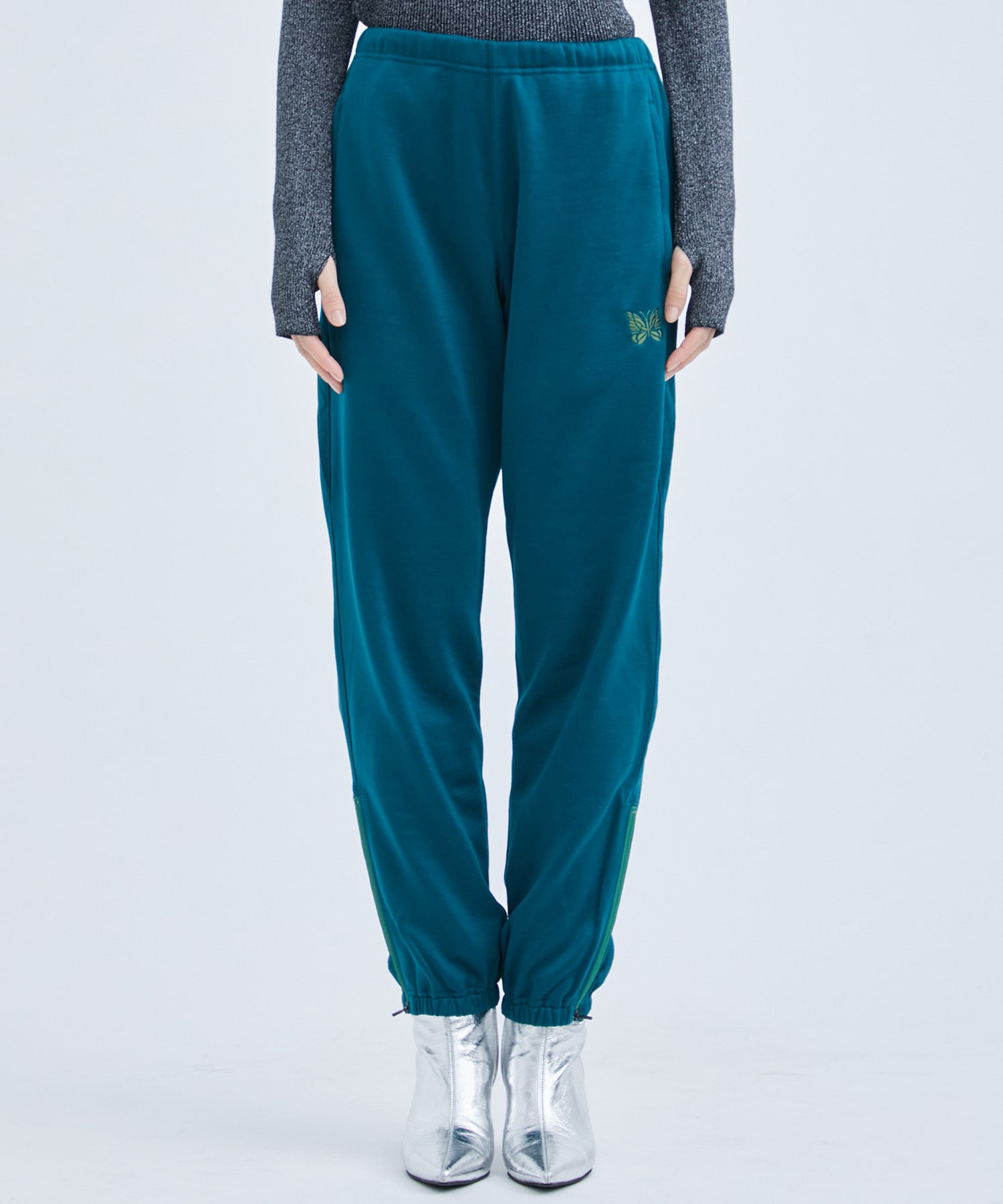 Zipped Sweat Pant - C/PE Bright Jersey Needles