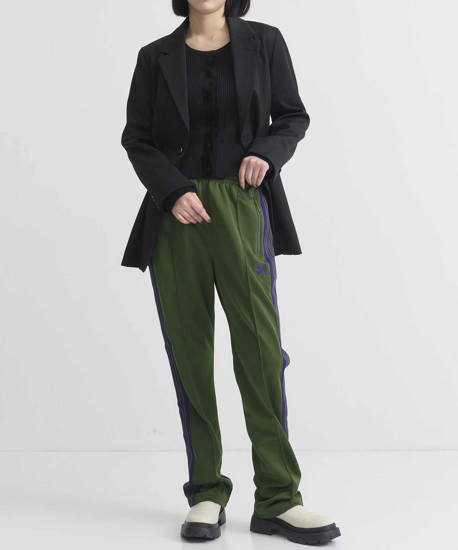 Narrow Track Pant - Poly Smooth(XS GREEN): Needles: WOMENS｜ STUDIOUS  ONLINE公式通販サイト