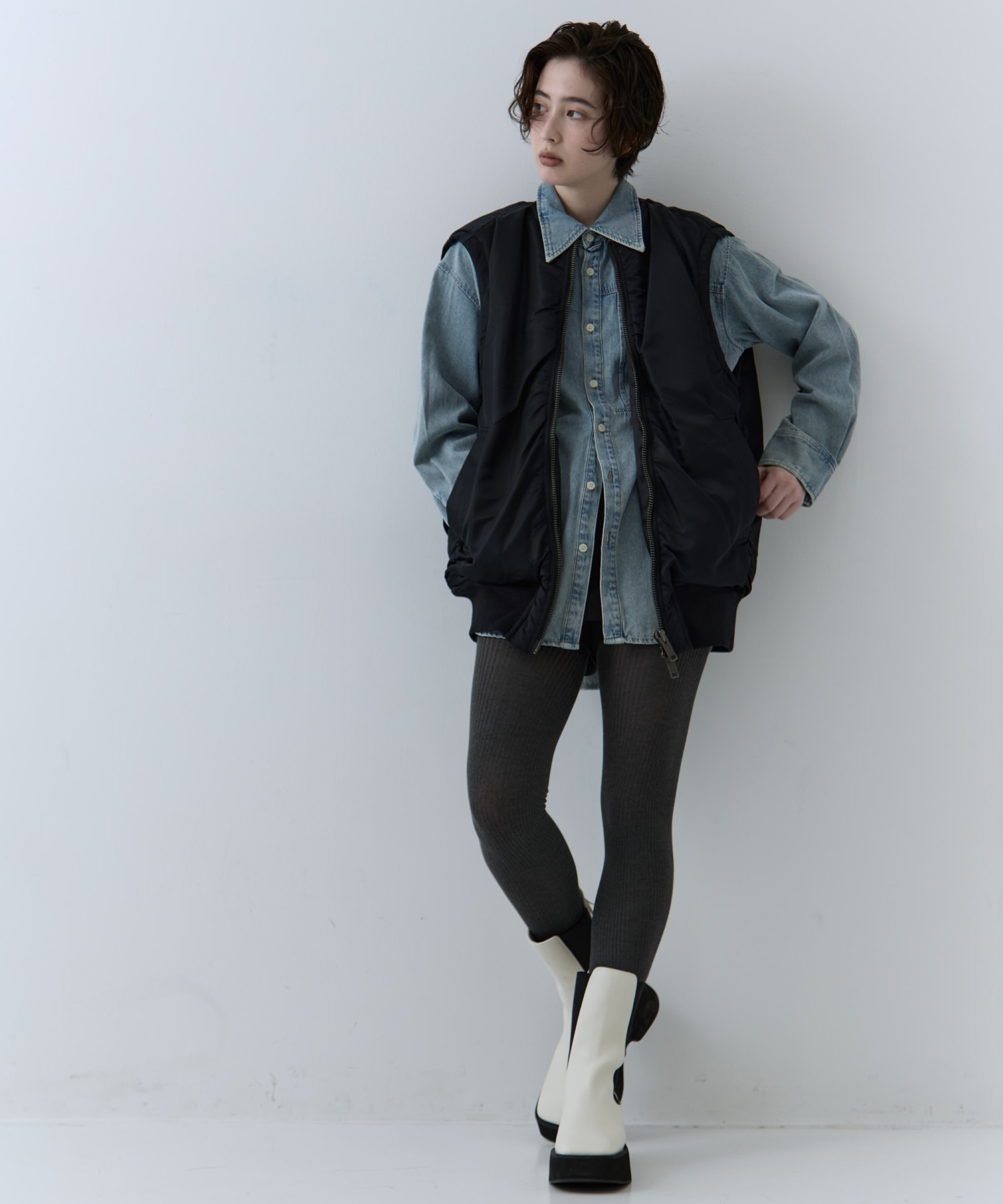 Padded Bomber Jacket STUDIOUS