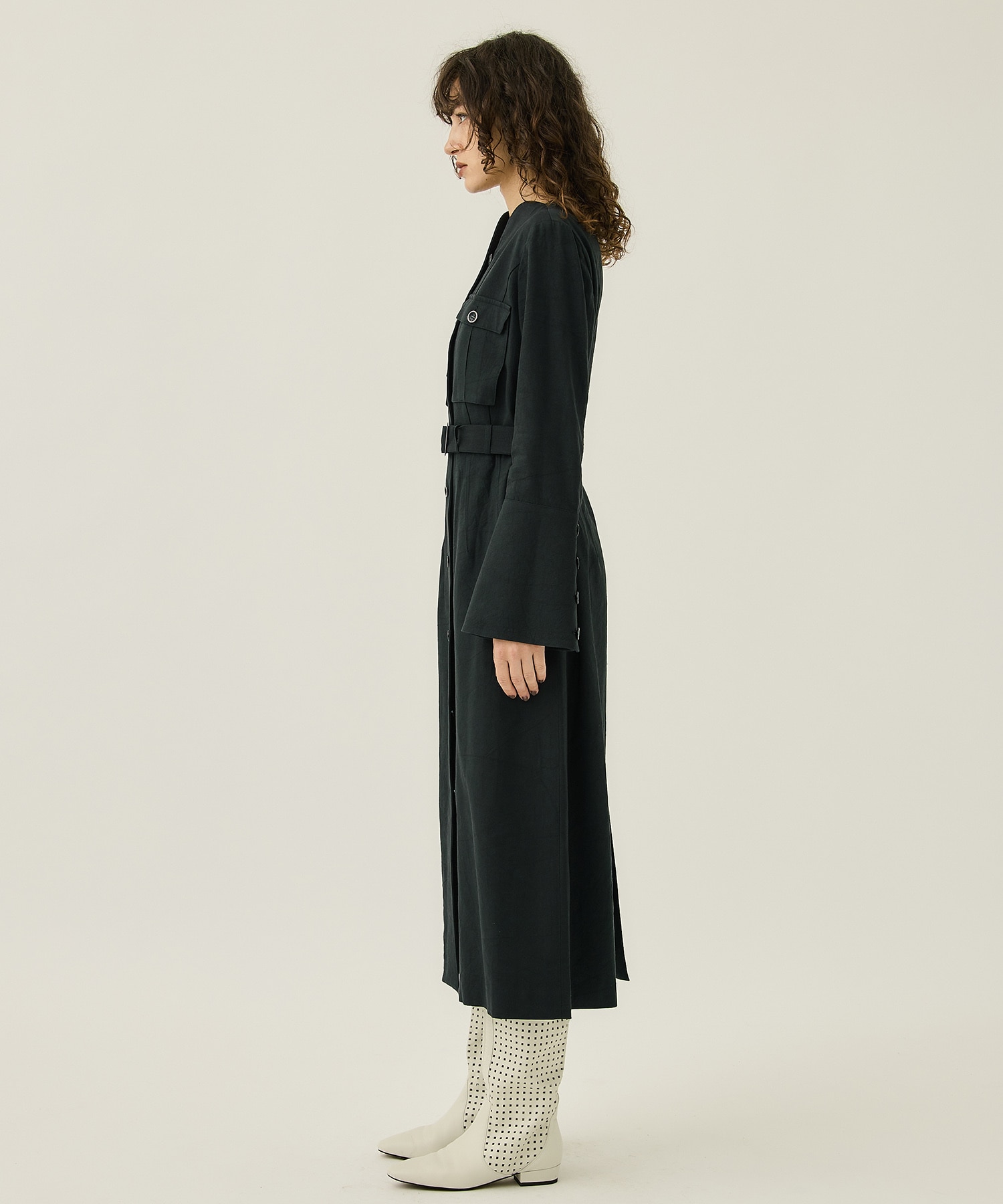 新品未使用・完売商品】AKIRANAKA TRENCH COAT DRESS - ロングワンピース