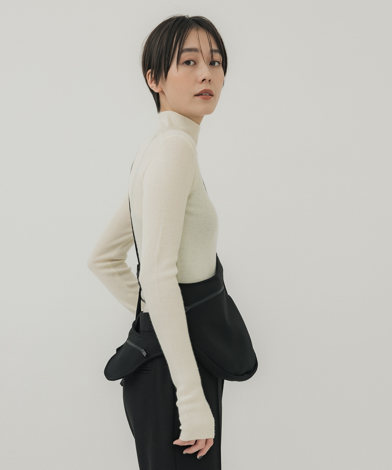 Basket Motif Multi-Way Body Bag Mame Kurogouchi