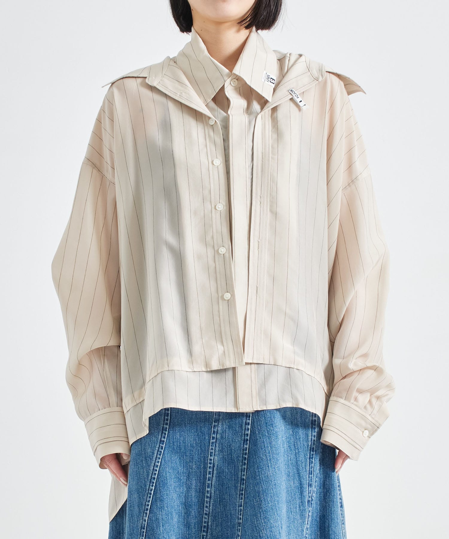 DOUBLE LAYERED SHIRTS Maison MIHARA YASUHIRO