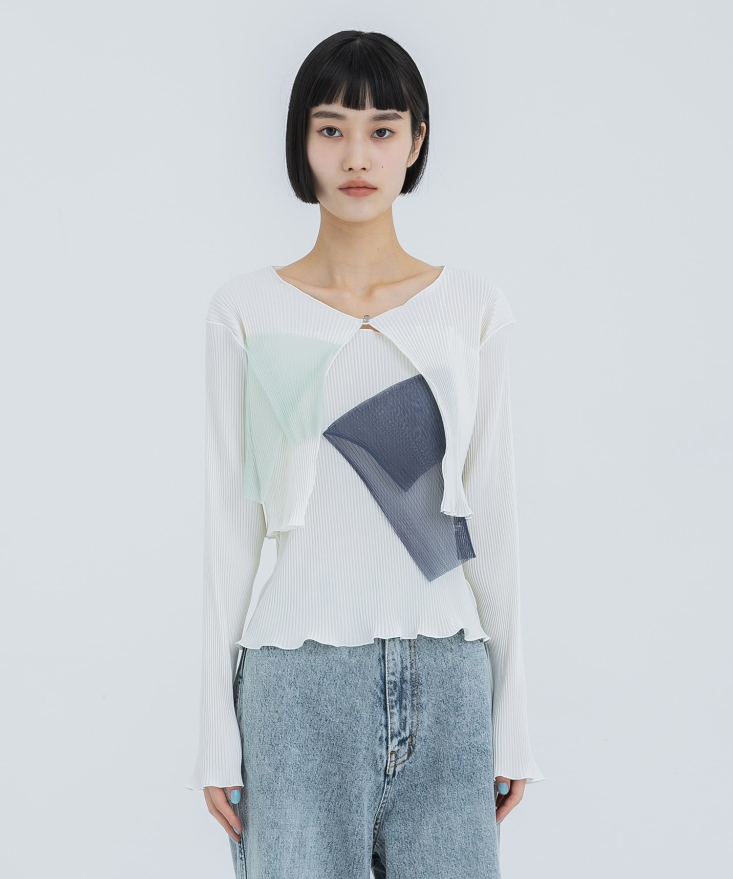 別注Todo Wave 2pieces top(FREE WHITE): kotohayokozawa: WOMENS 