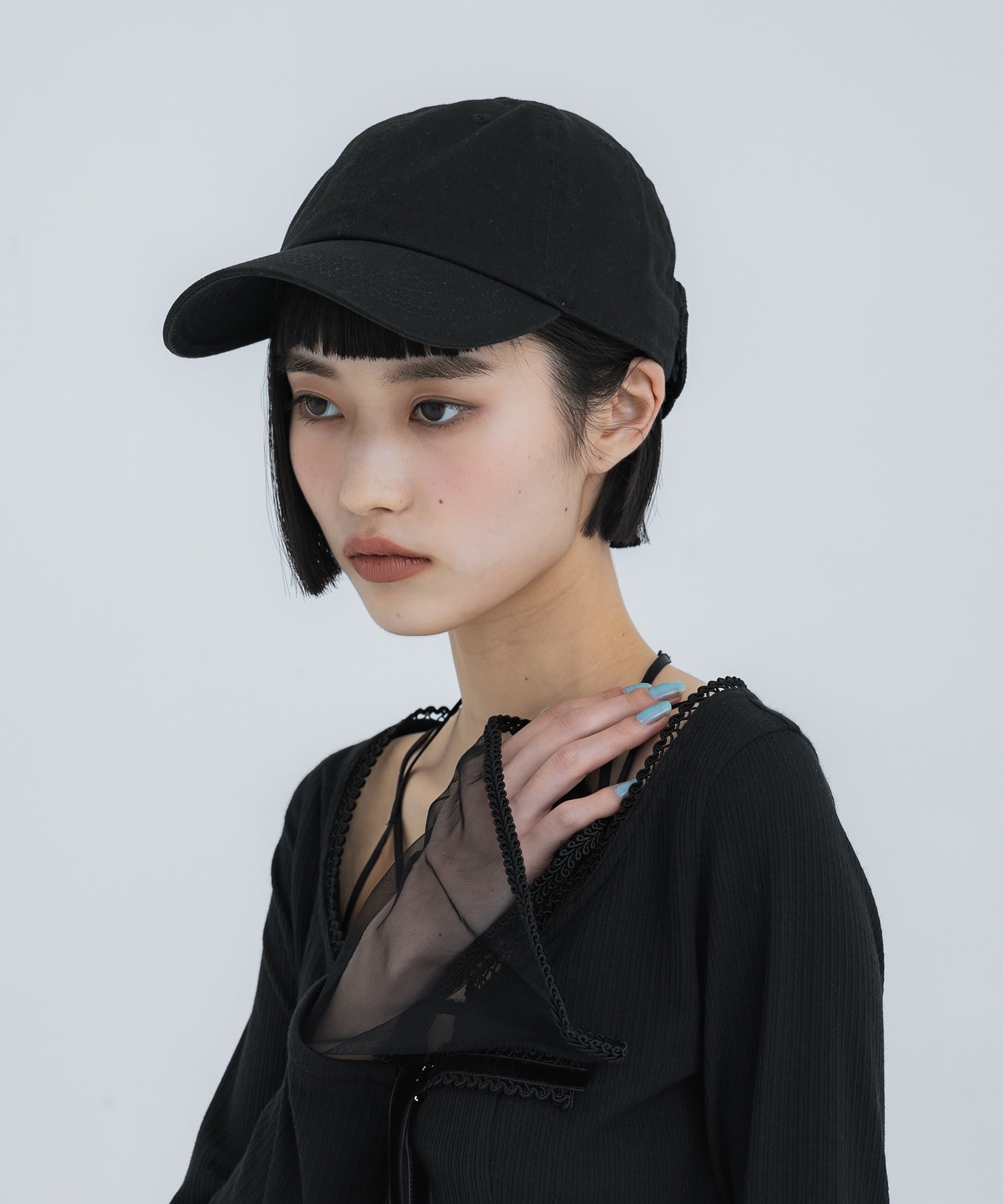 別注 China ribbon cap(FREE BLACK): tanakadaisuke: WOMENS 
