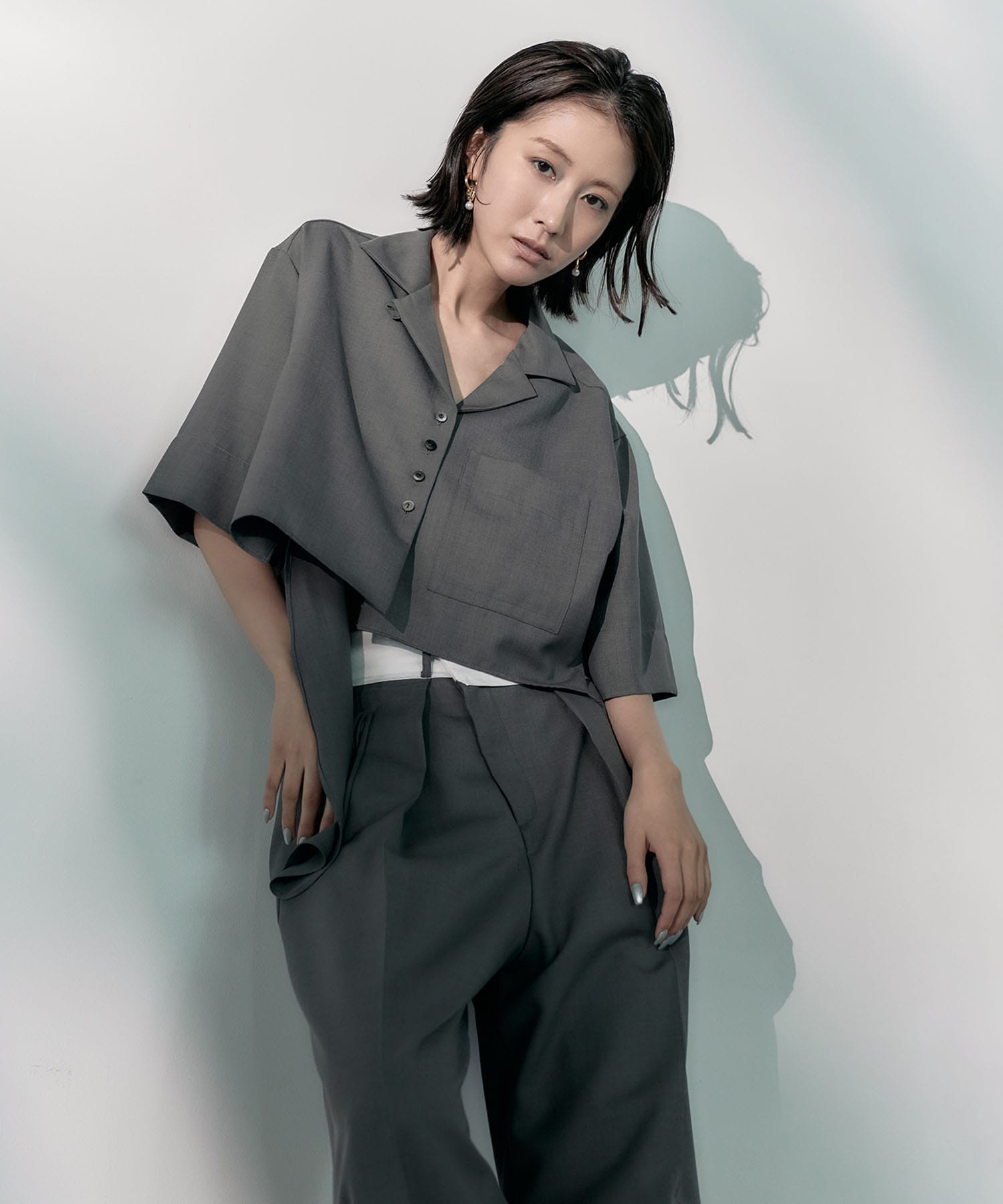 Open Collar Shirt STUDIOUS