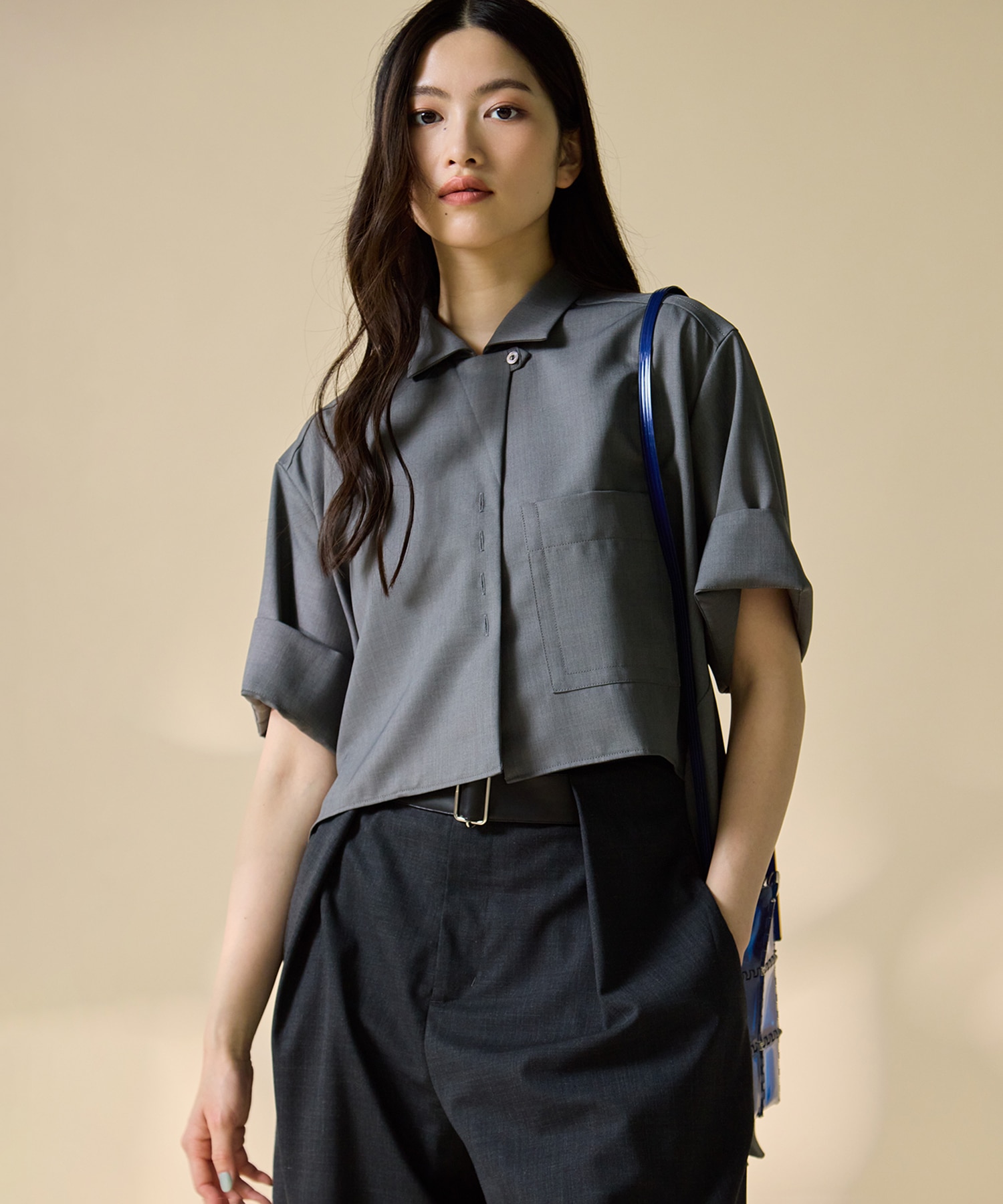 Open Collar Shirt STUDIOUS
