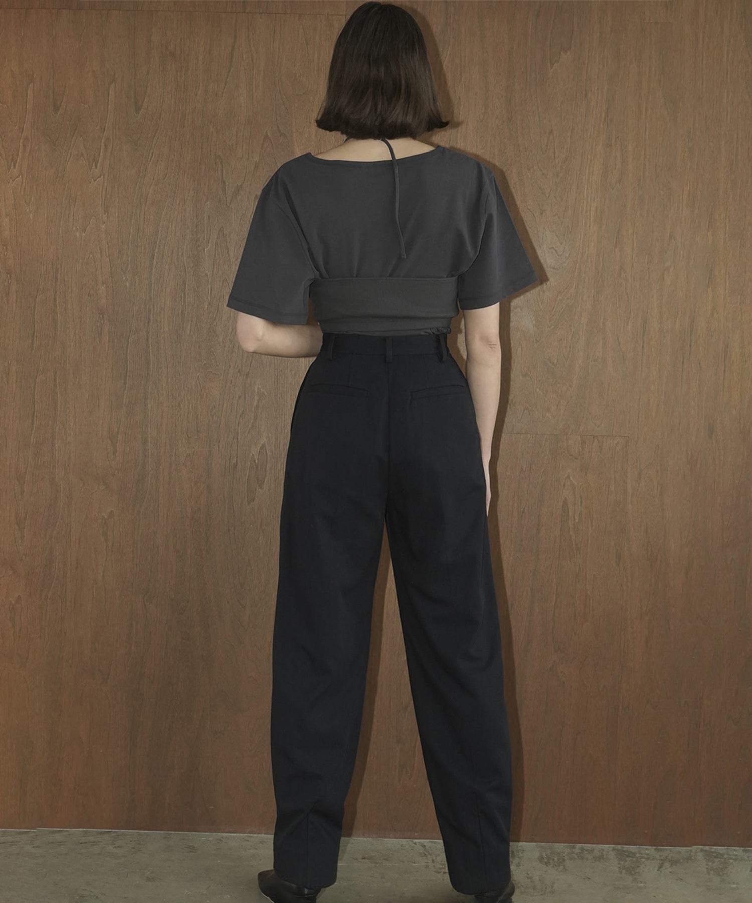 HALTER BUSTIER SET TEE CLANE