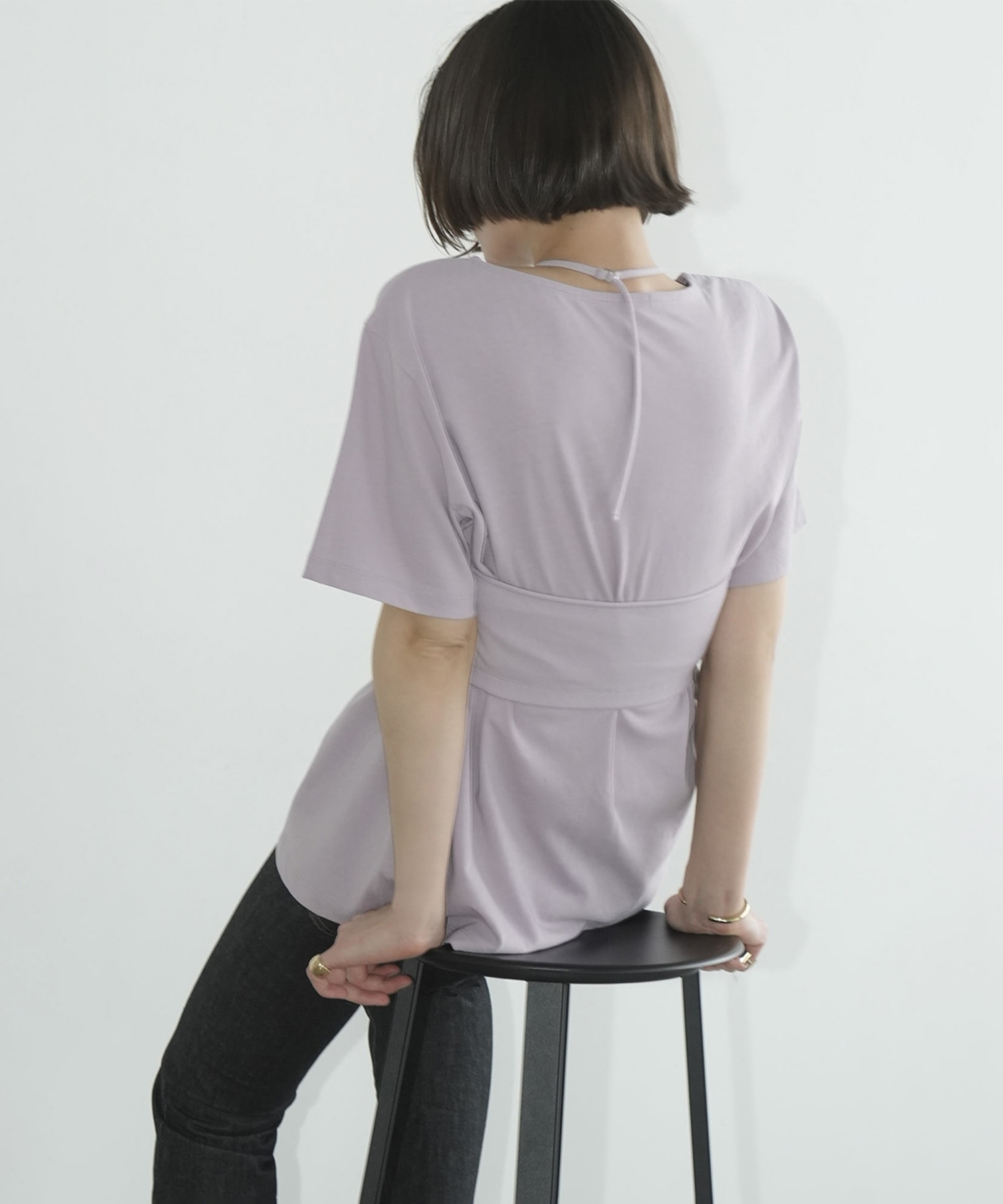 HALTER BUSTIER SET TEE CLANE