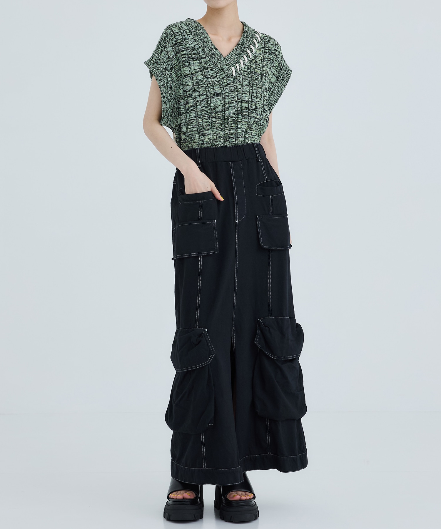 Jersey Cargo Skirt STUDIOUS