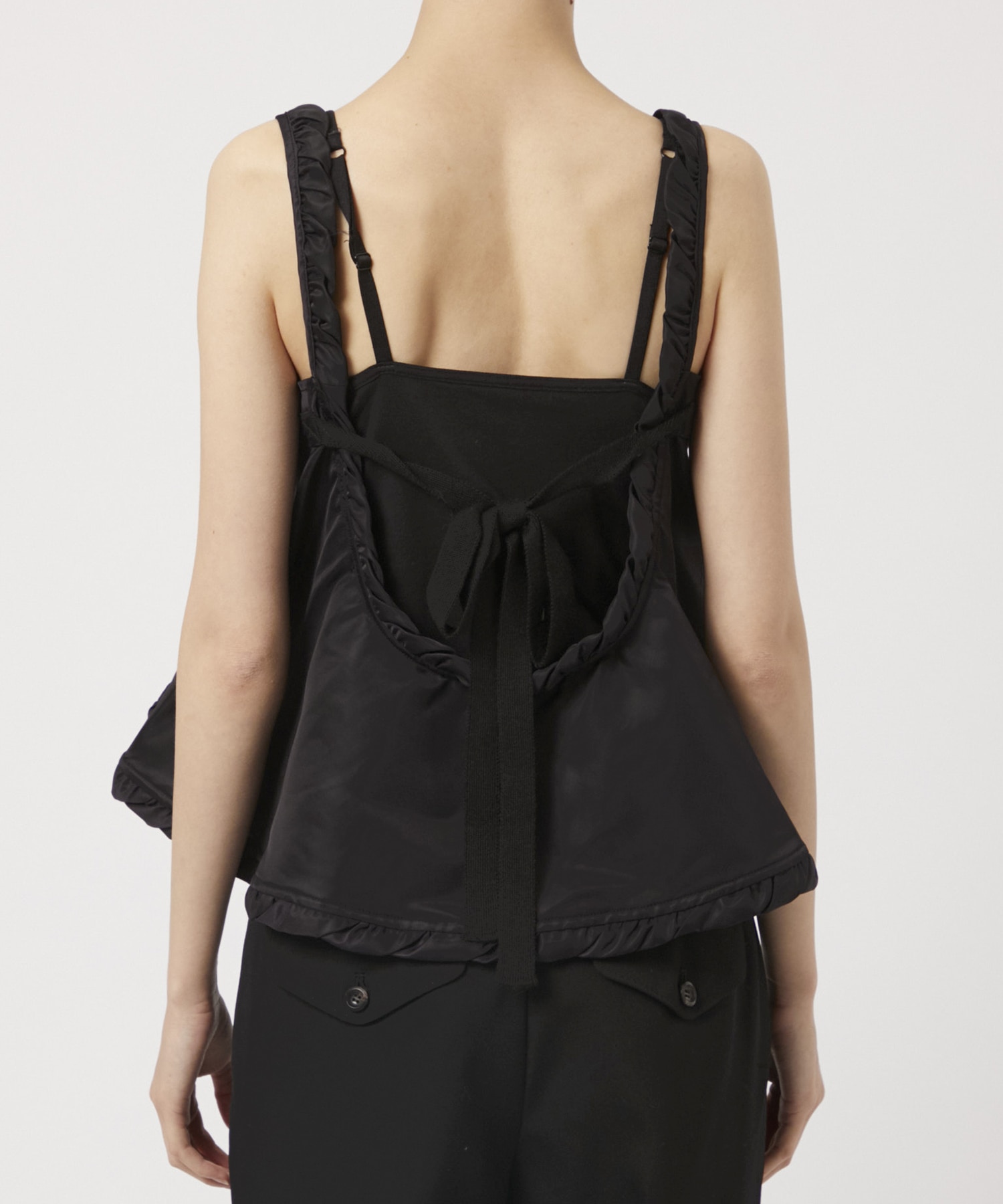 flared MA-1 bustier ODAKHA