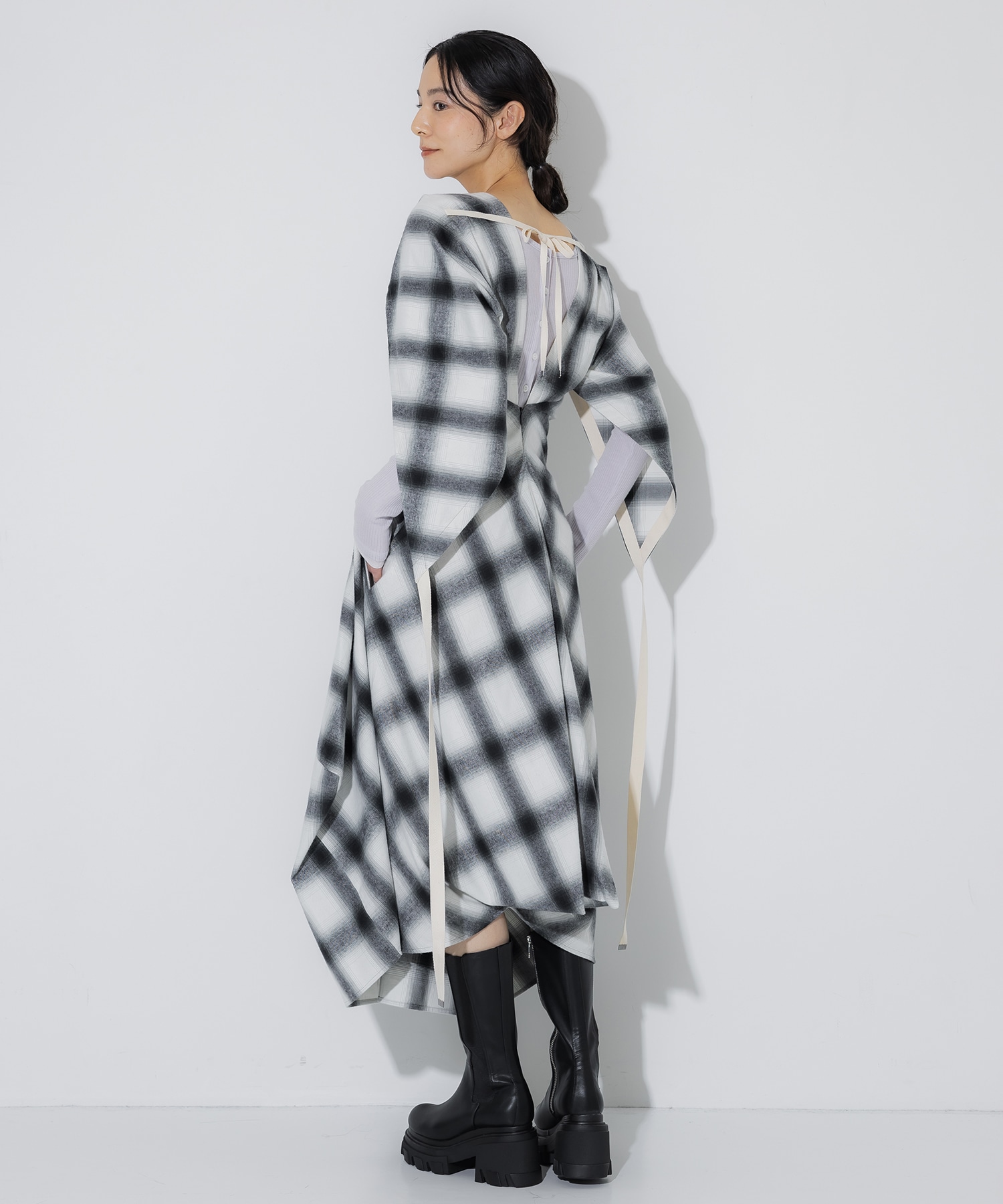 別注 Geometric Cut Dress YOHEI OHNO