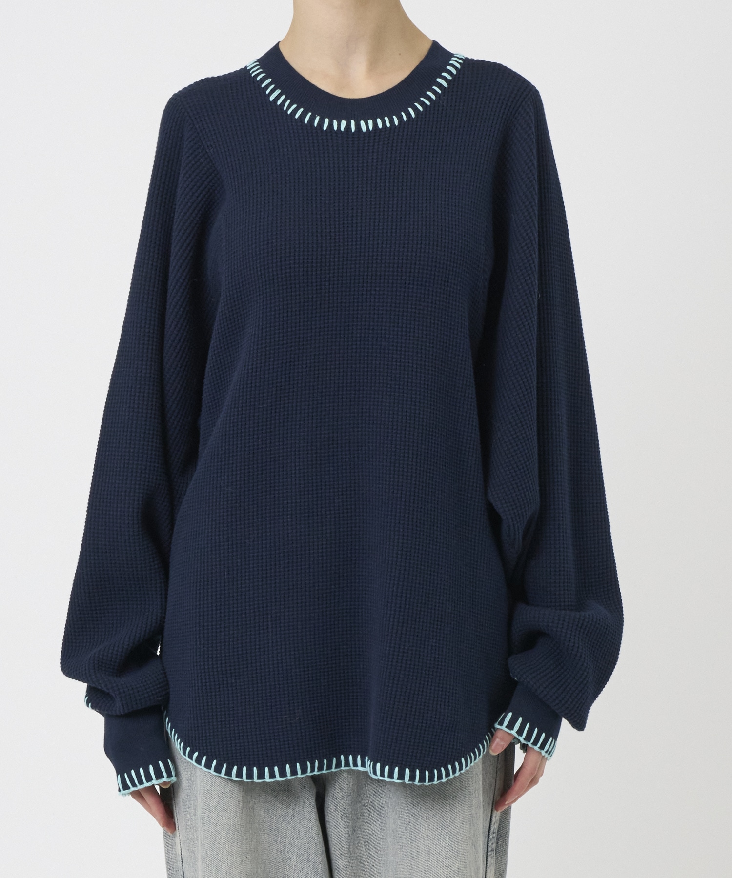 thermal knit pullover soduk