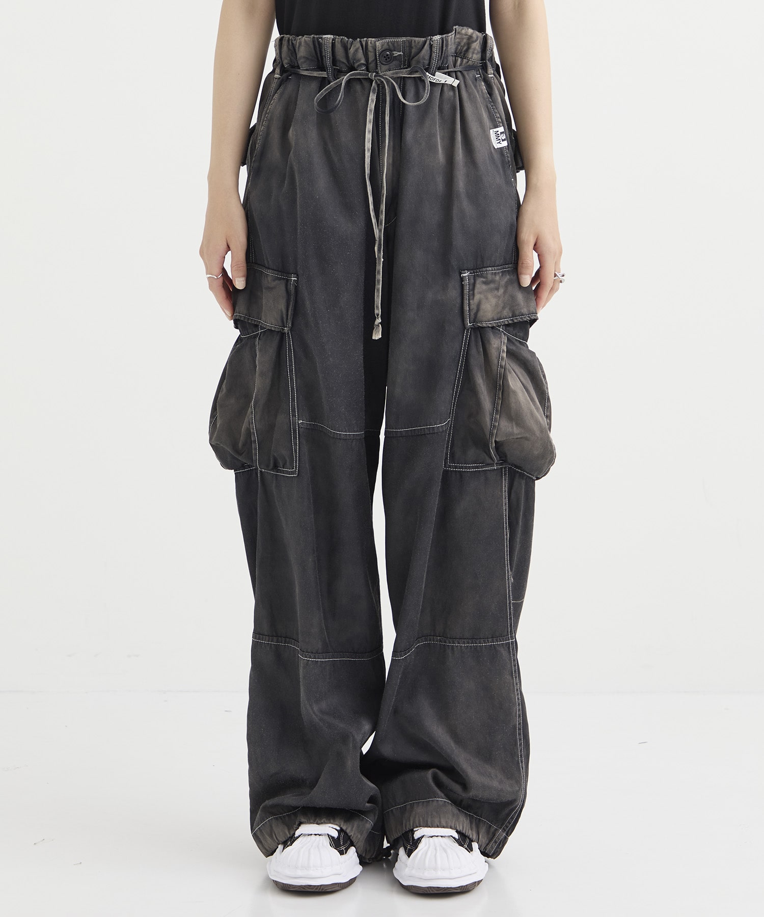 C/R SATIN CARGO PANTS Maison MIHARA YASUHIRO