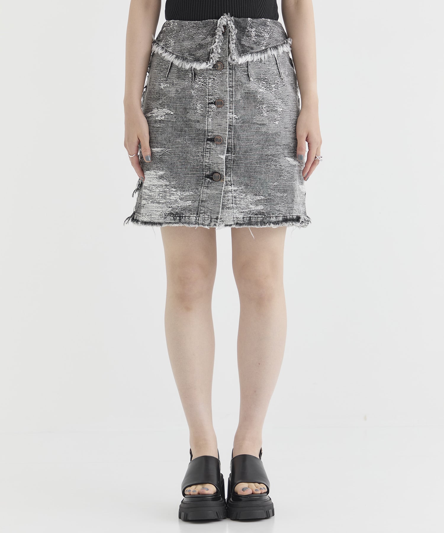 DENIM SKIRT TAAKK