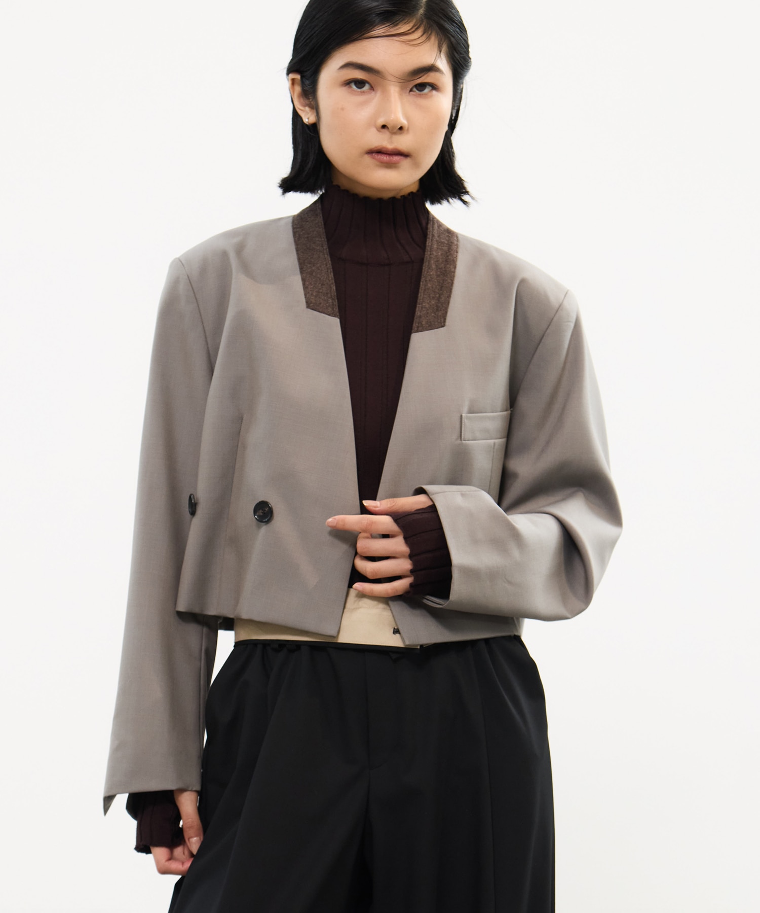 Mohair Wool Blazer STUDIOUS