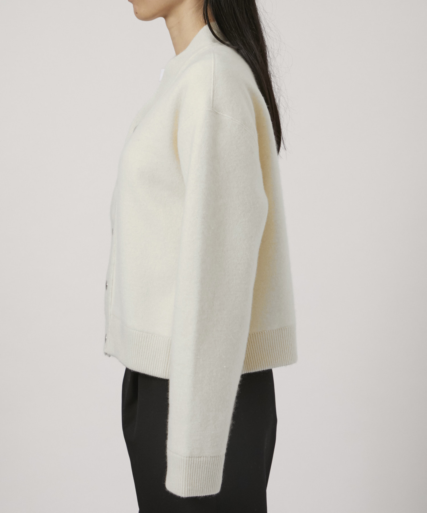 RERACS SNAP BUTTON KNIT CARDIGAN THE RERACS