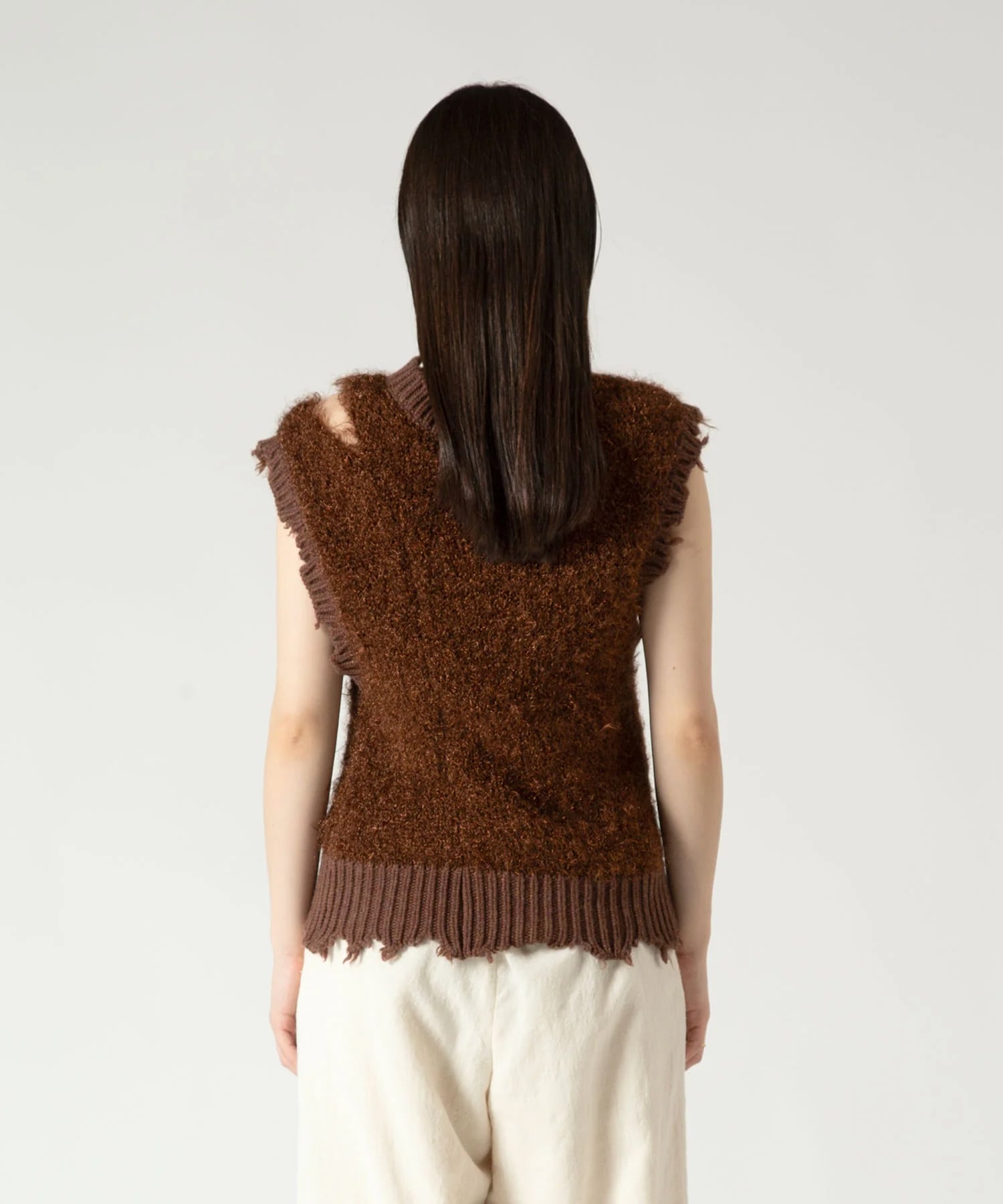 glitter knit vest muller of yoshiokubo