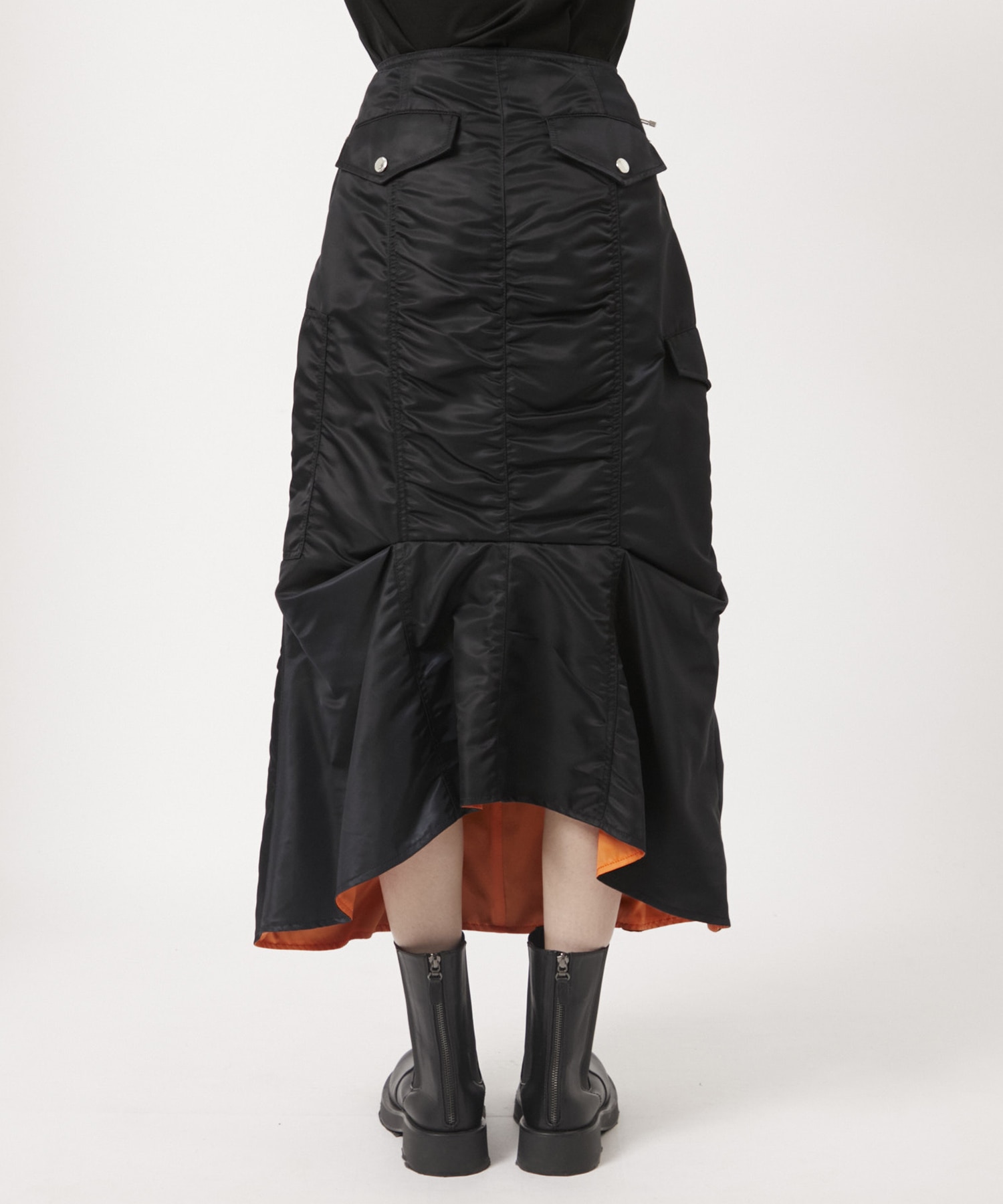 NYLON BOMBER SKIRT JOHN LAWRENCE SULLIVAN