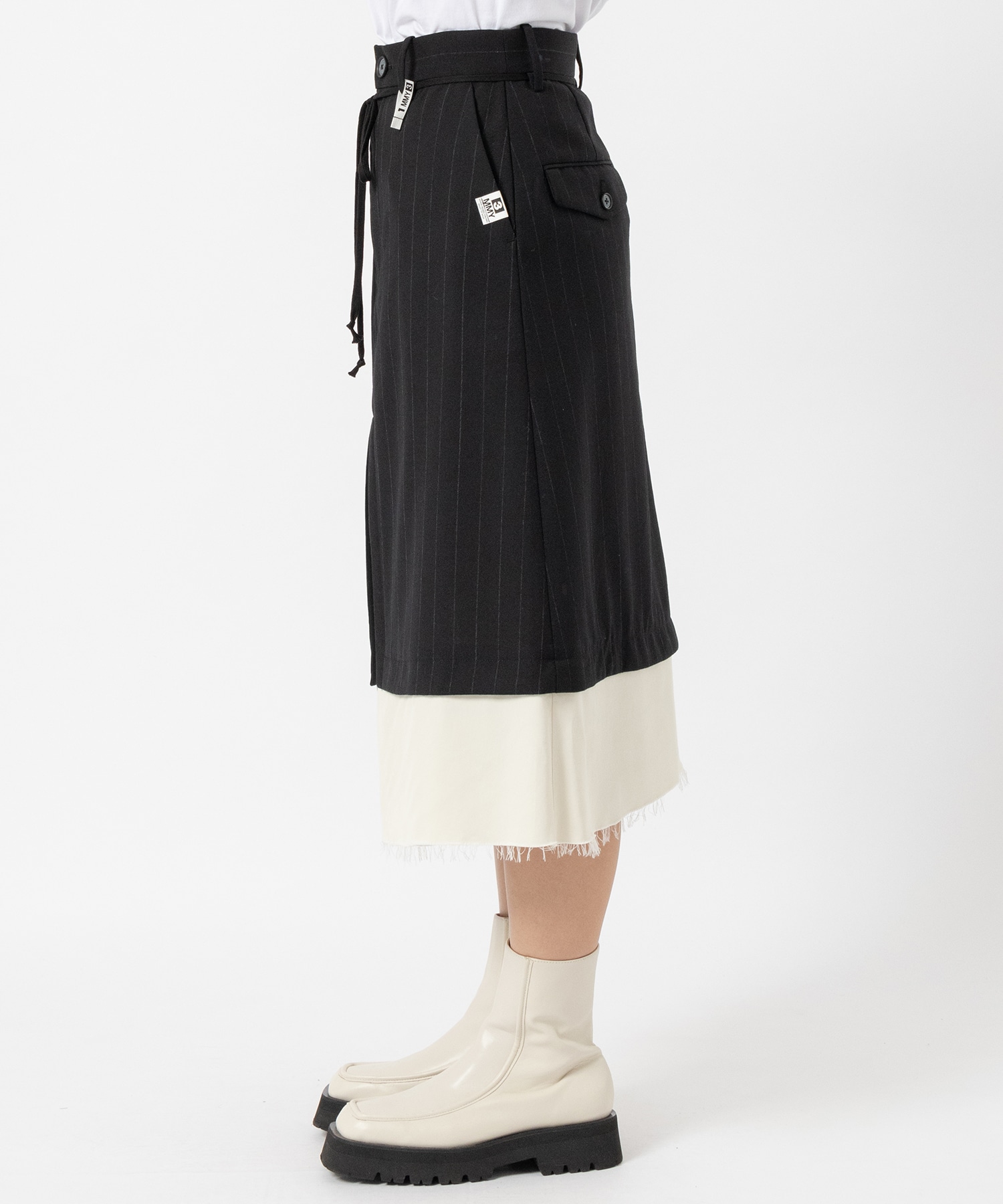 WOOL PASTED SKIRT Maison MIHARA YASUHIRO