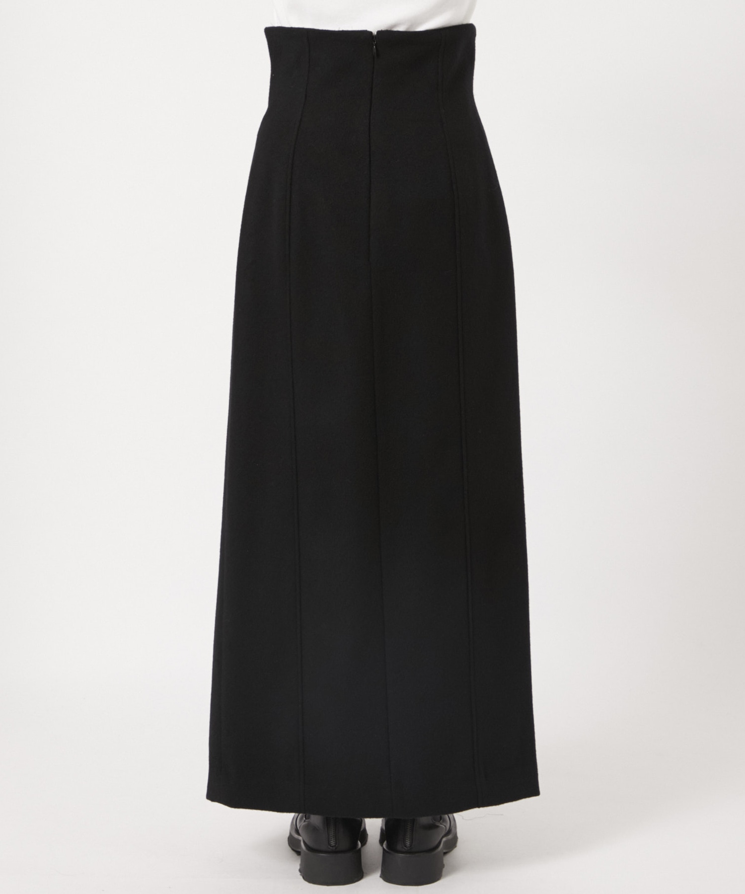 WOOL CASHMERE HIGH WAIST SKIRT KAYLE