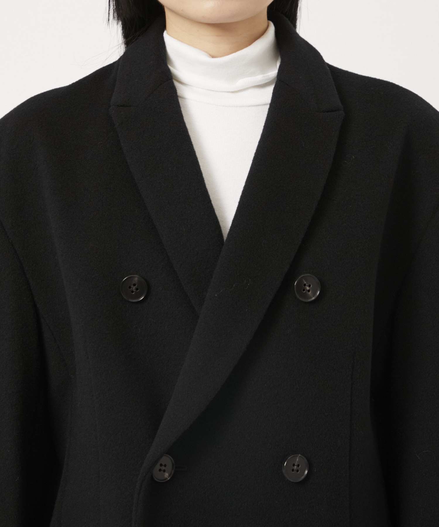 RECYCLED WOOL DOUBLE COAT KAYLE