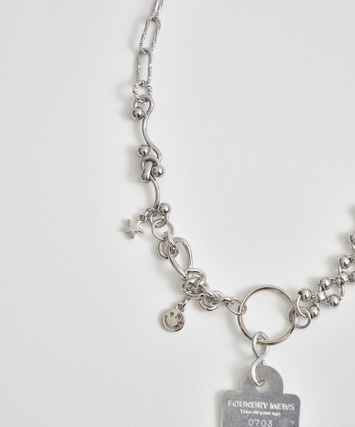 別注LIMITED CHARM NECKLACE-D foundrymews