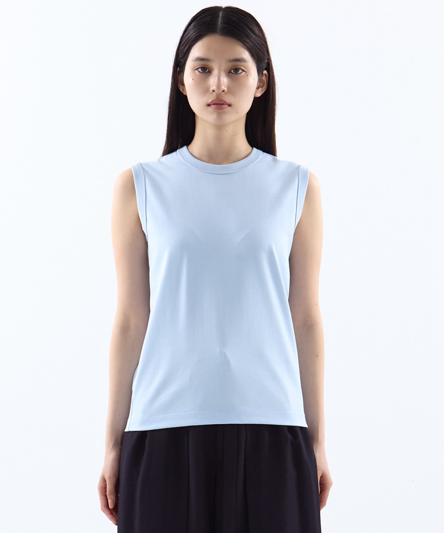 REFINA SLEEVELESS T-SHIRT CINOH