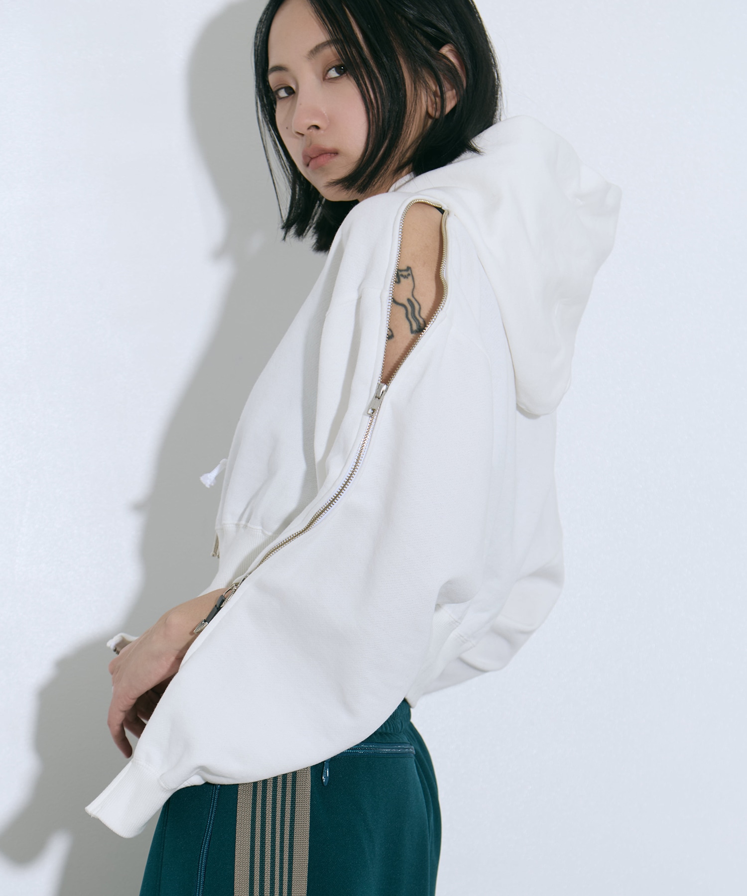 Zip sweat hoodie TOGA