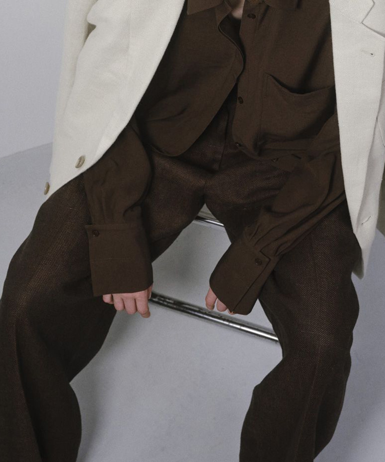Tuck Linen Trousers TODAYFUL