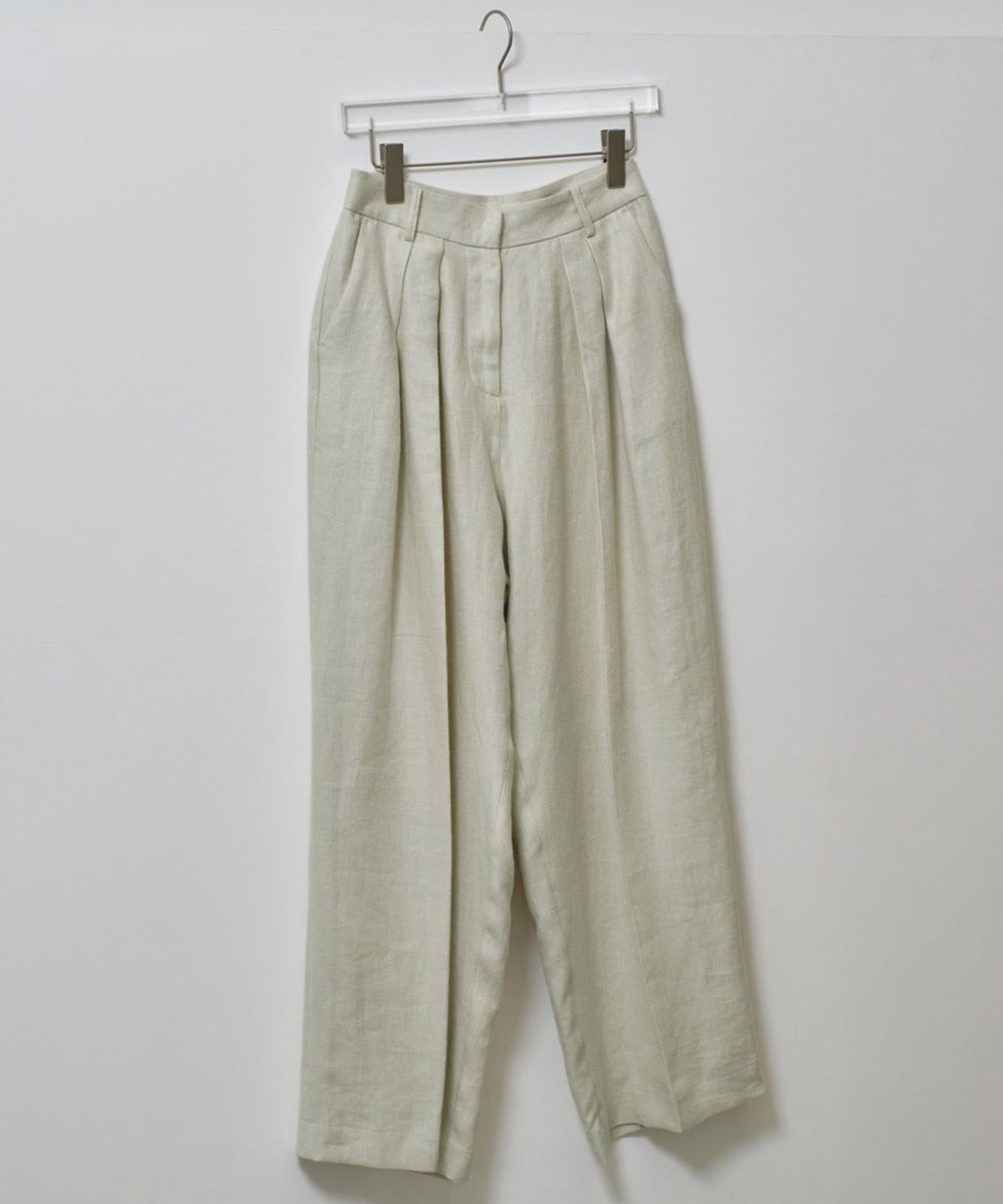 Tuck Linen Trousers TODAYFUL