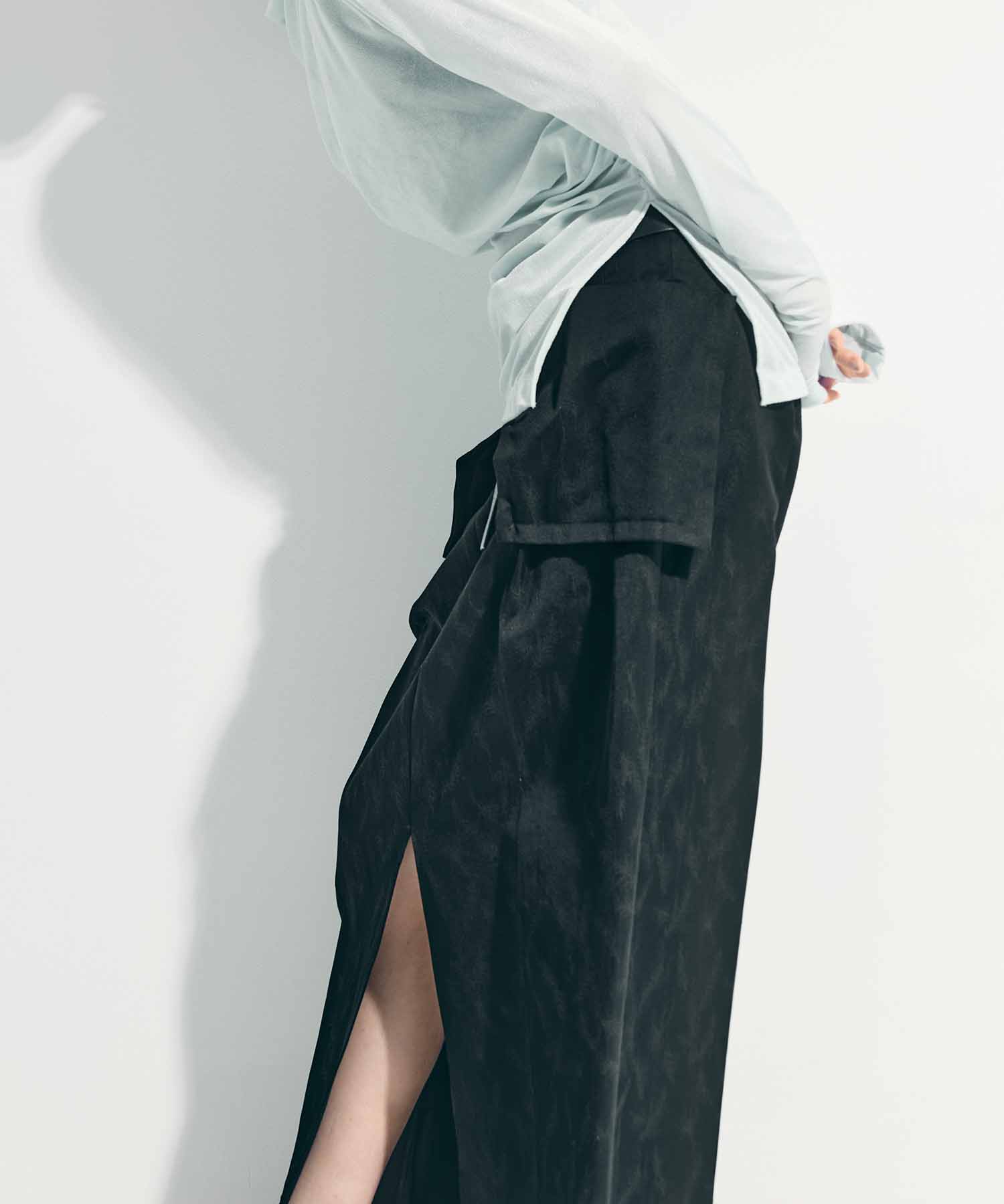 Leaf Jacquard Skirt STUDIOUS